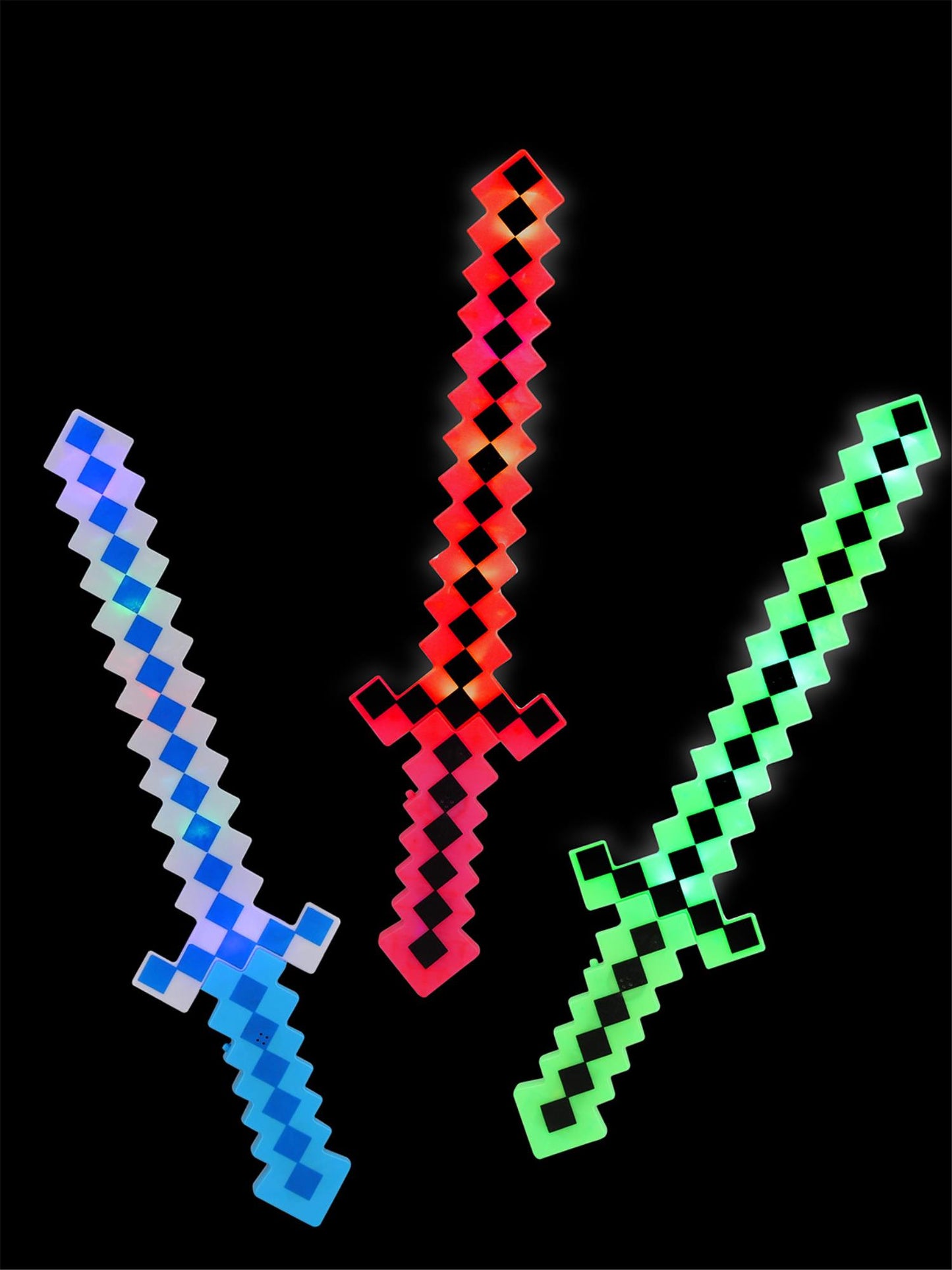 24" LED Light Up Pixel Sword Wholesale