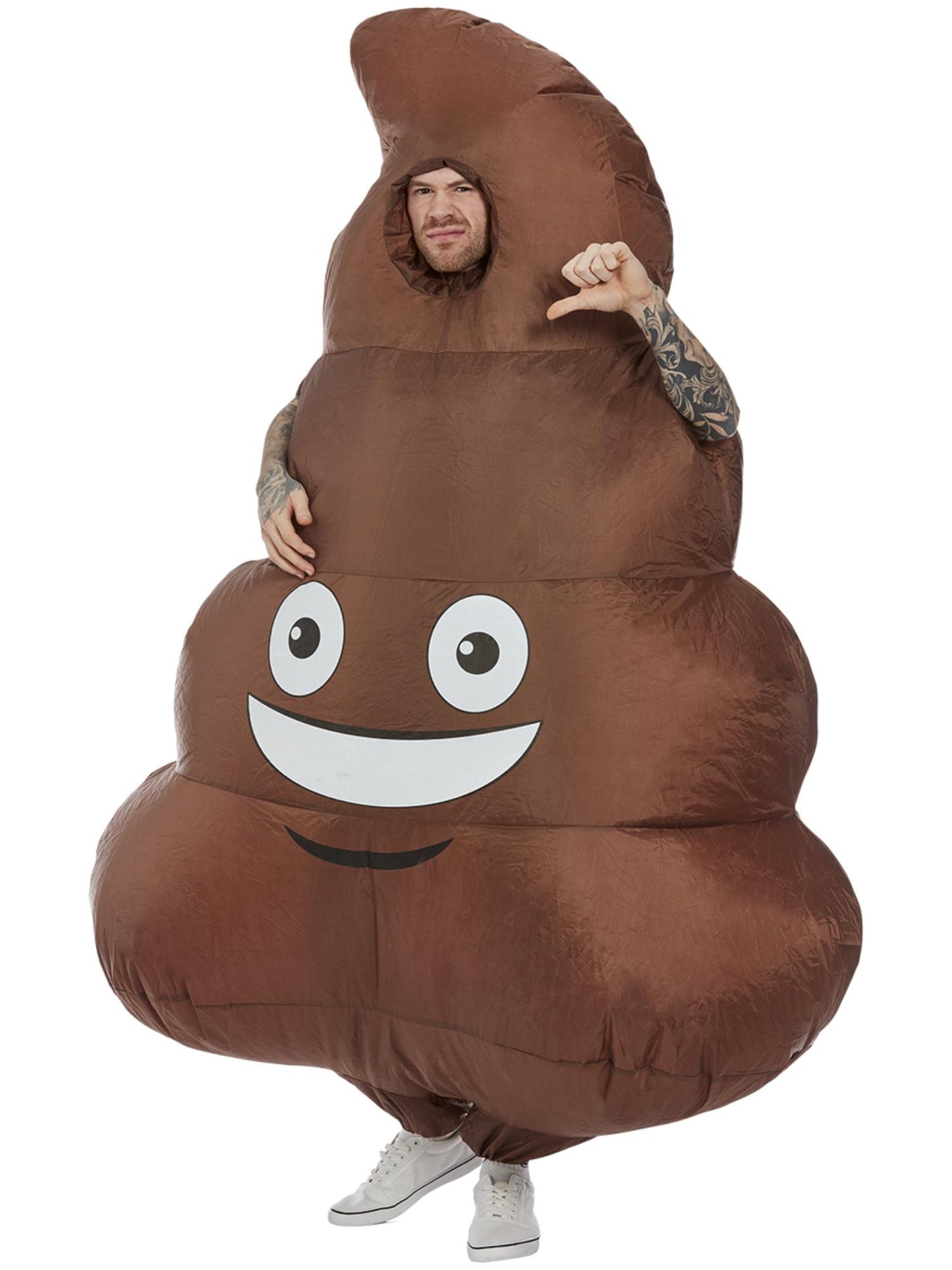 Inflatable Poop Costume, Brown Wholesale