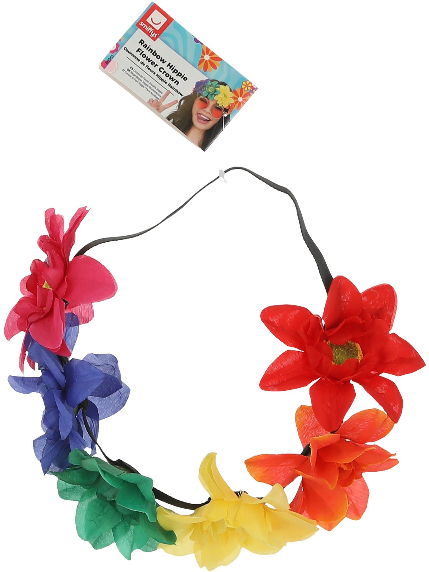 Rainbow Hippie Flower Crown Wholesale