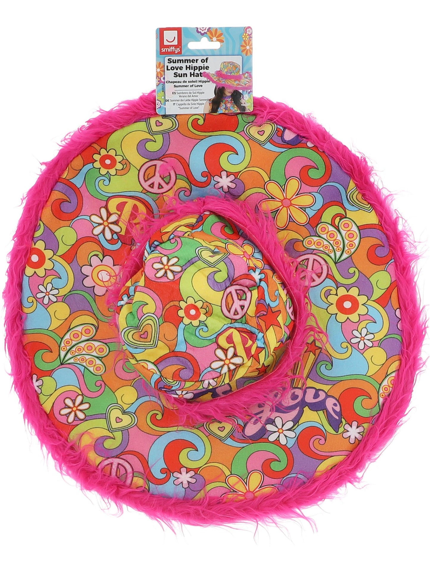 Summer of Love Hippie Sun Hat Wholesale