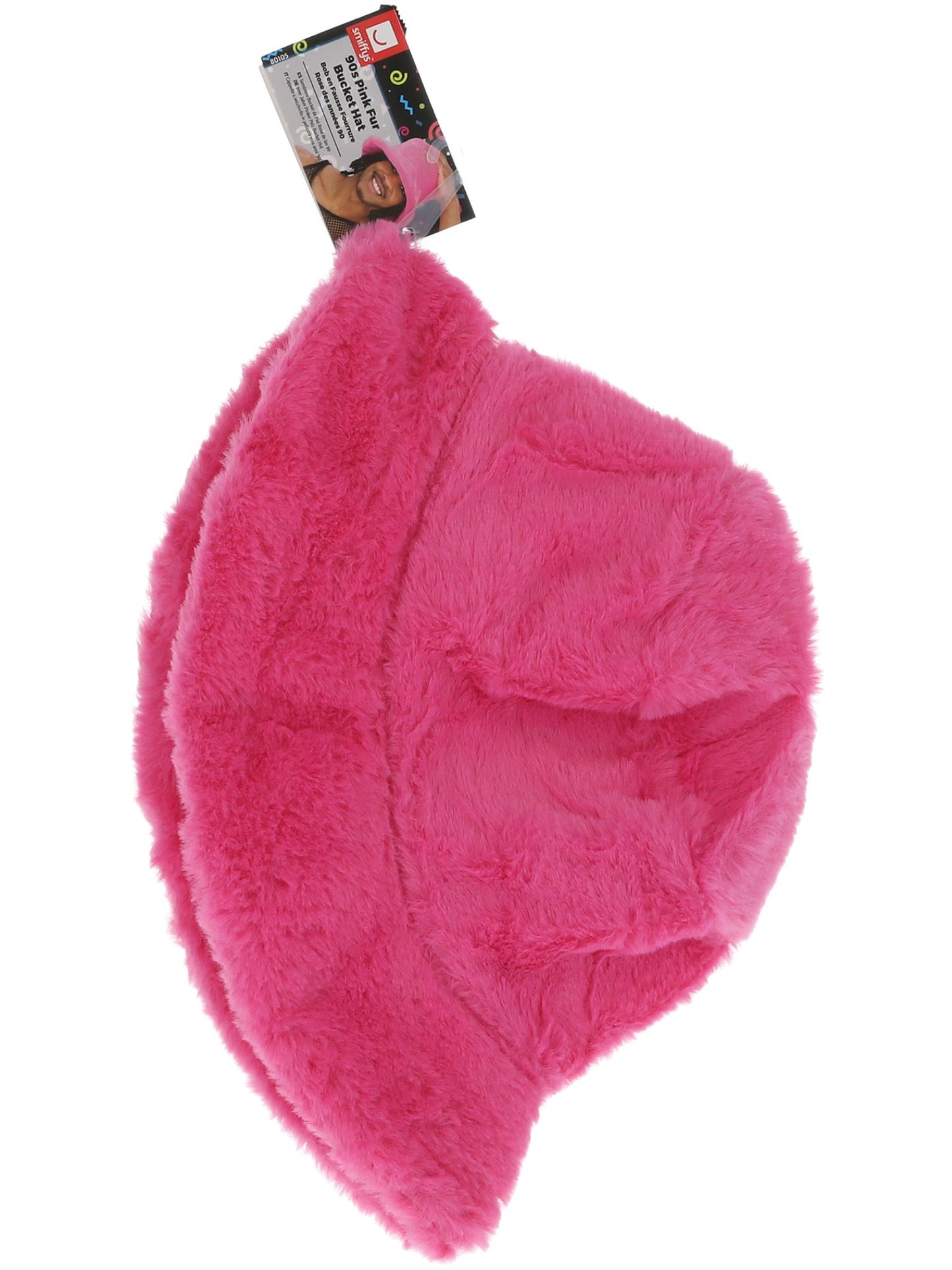 90s Pink Fur Bucket Hat Wholesale