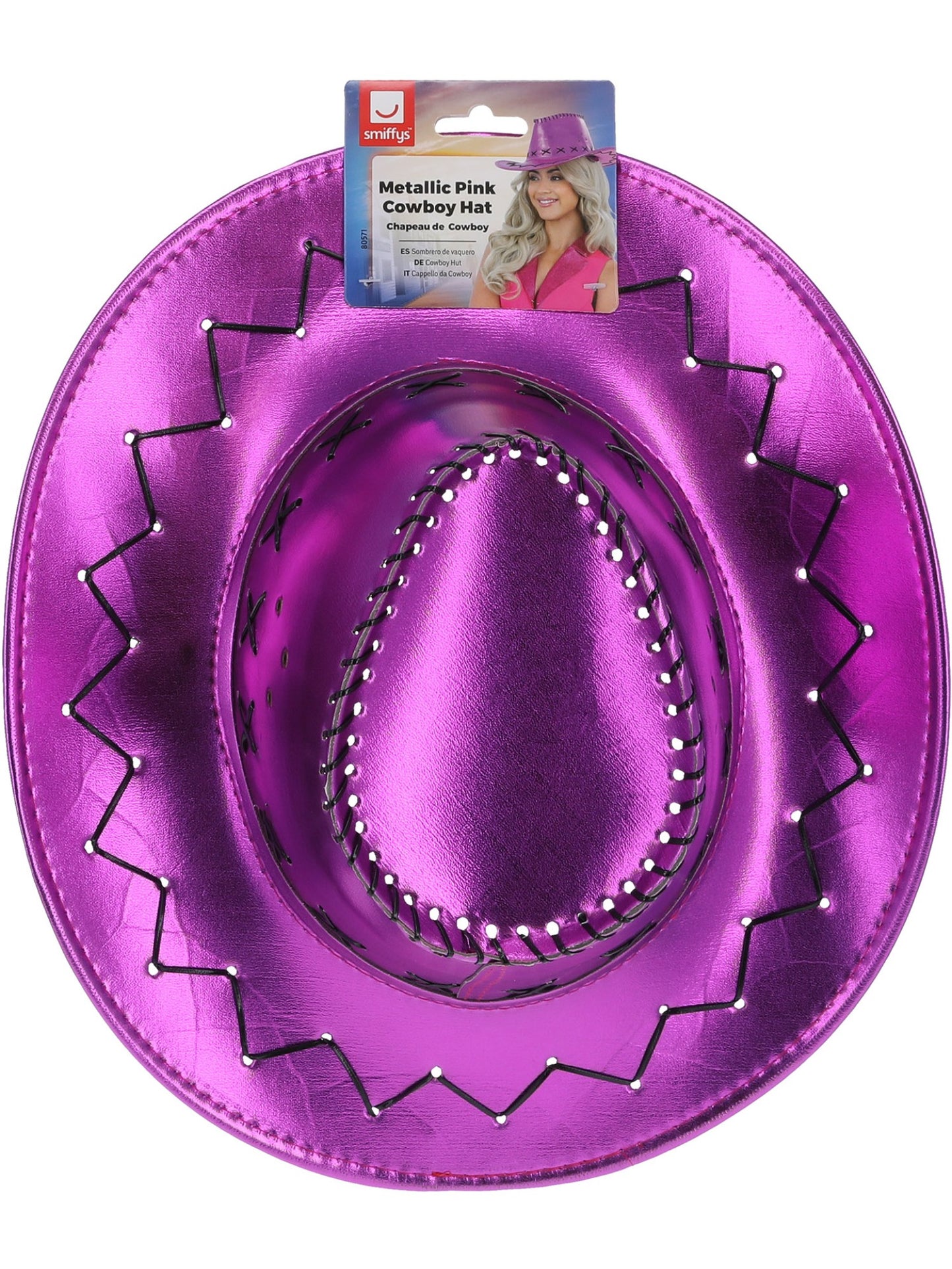 Metallic Pink Cowboy Hat Wholesale