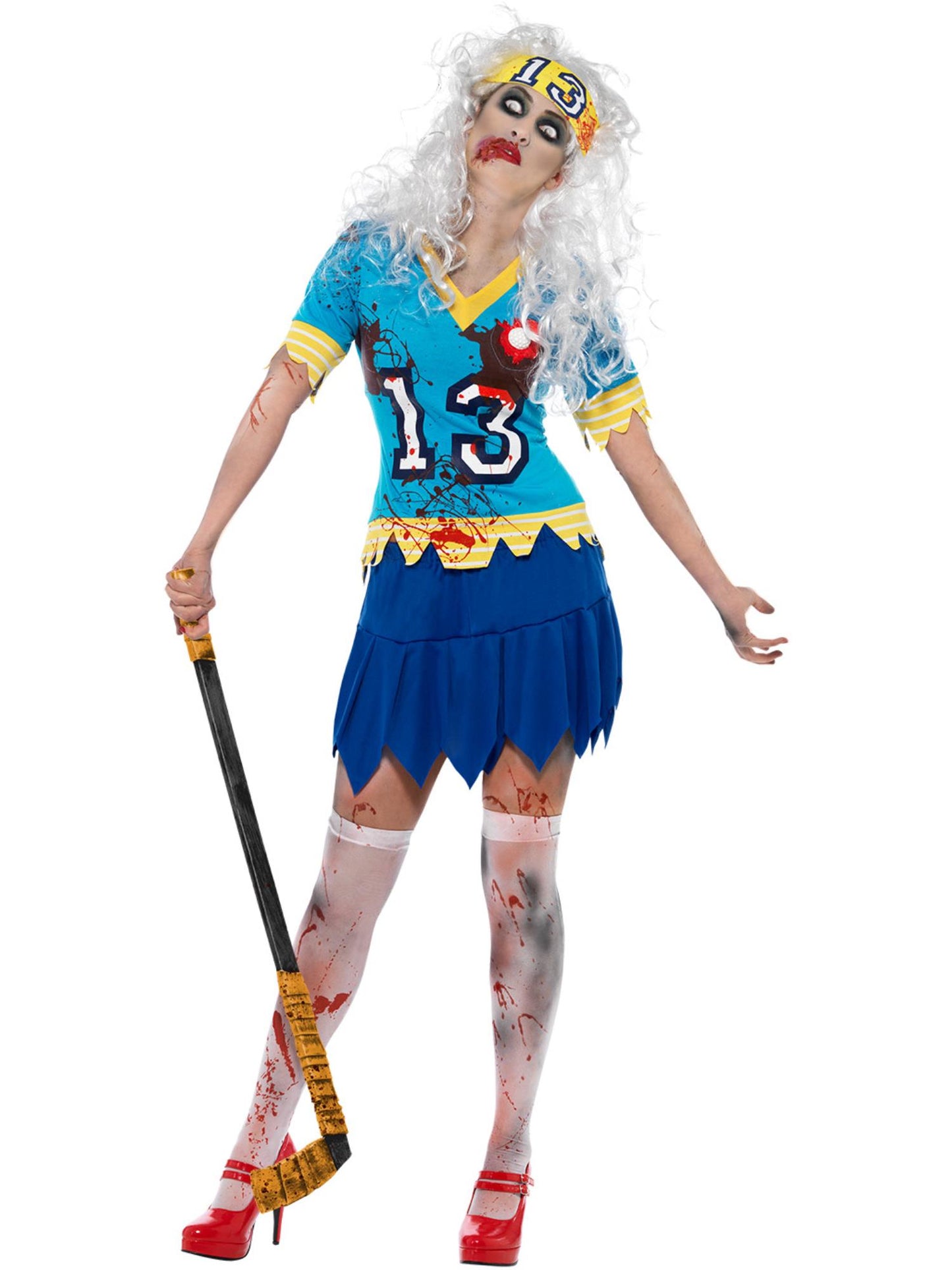 Bloody Hockey Stick Prop, 97cm, 2pcs Wholesale