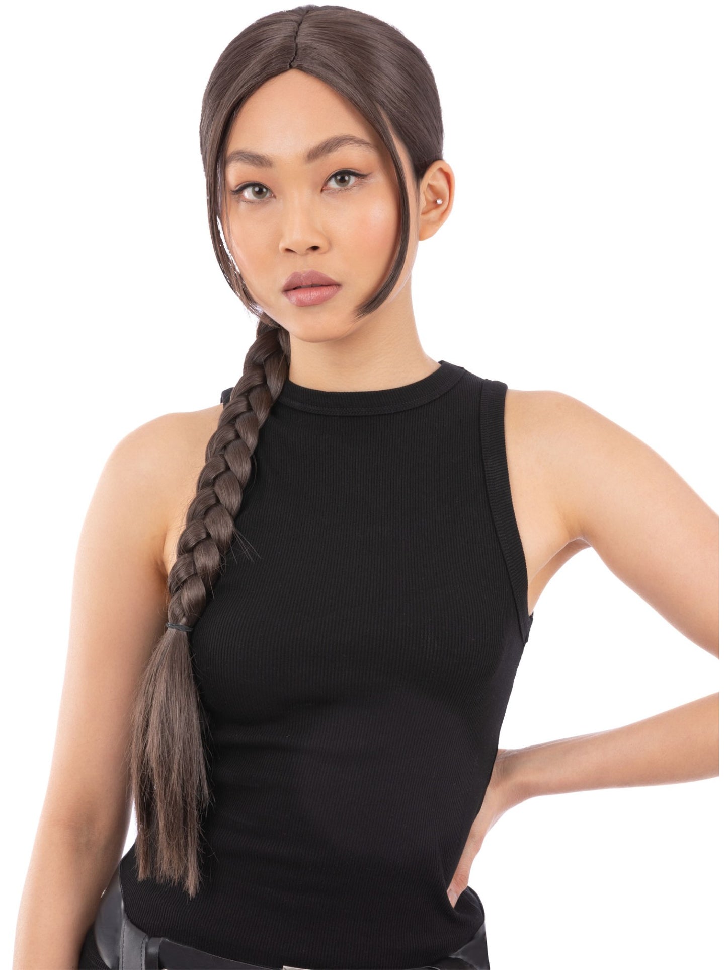 90s Video Game Vixen Plait Wig Wholesale