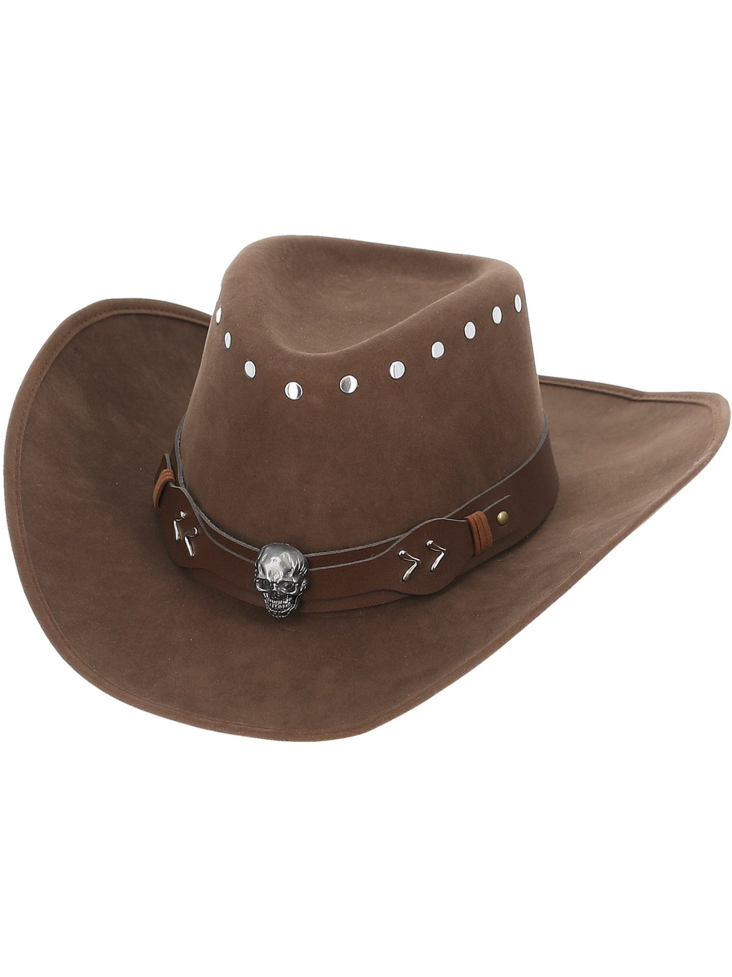 Adults Skeleton Outlaw Cowboy Hat Wholesale