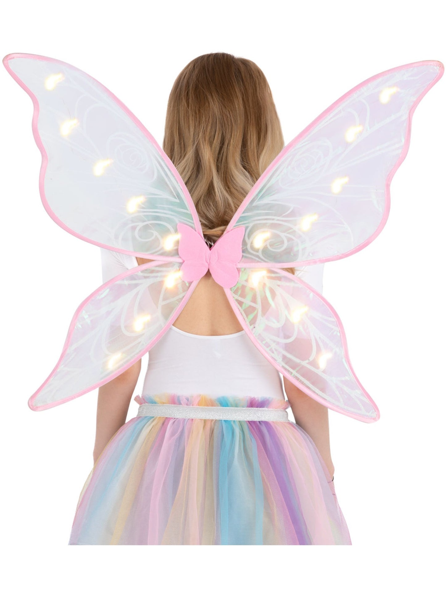 Adult LED Iridescent Light Up Fairy Wings Wholesale