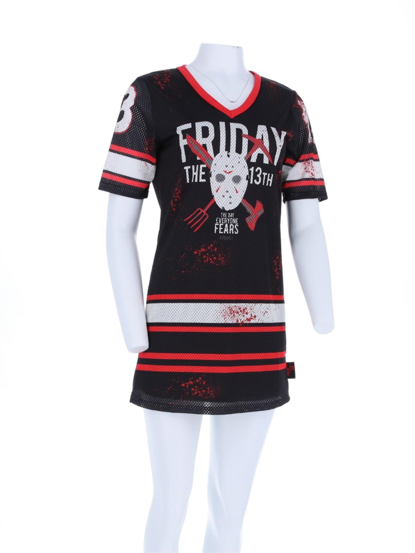 Friday the 13th, Damenkostüm, Bedrucktes Hockey-Kleid