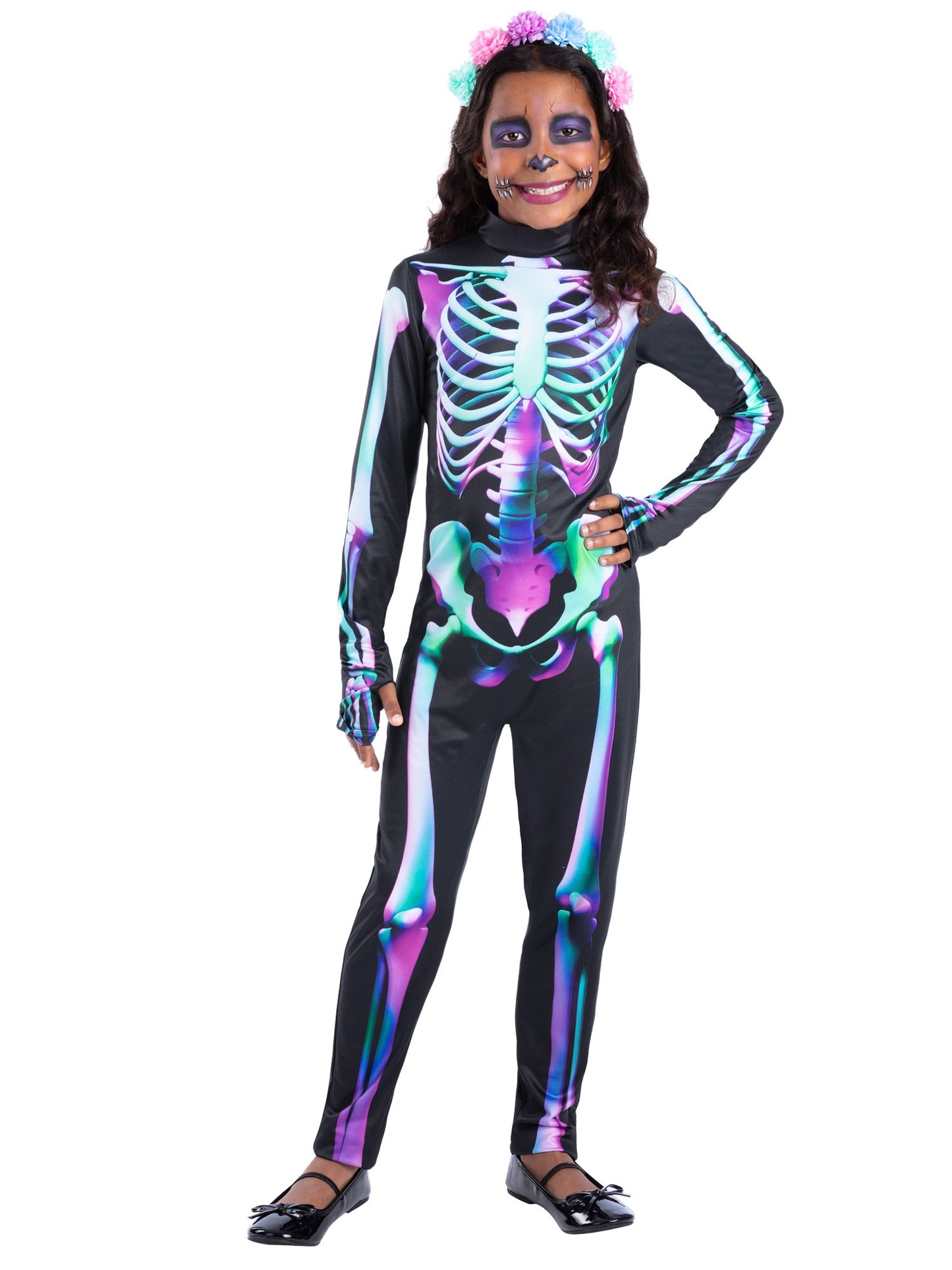 Bright Bones Skeleton Costume Wholesale