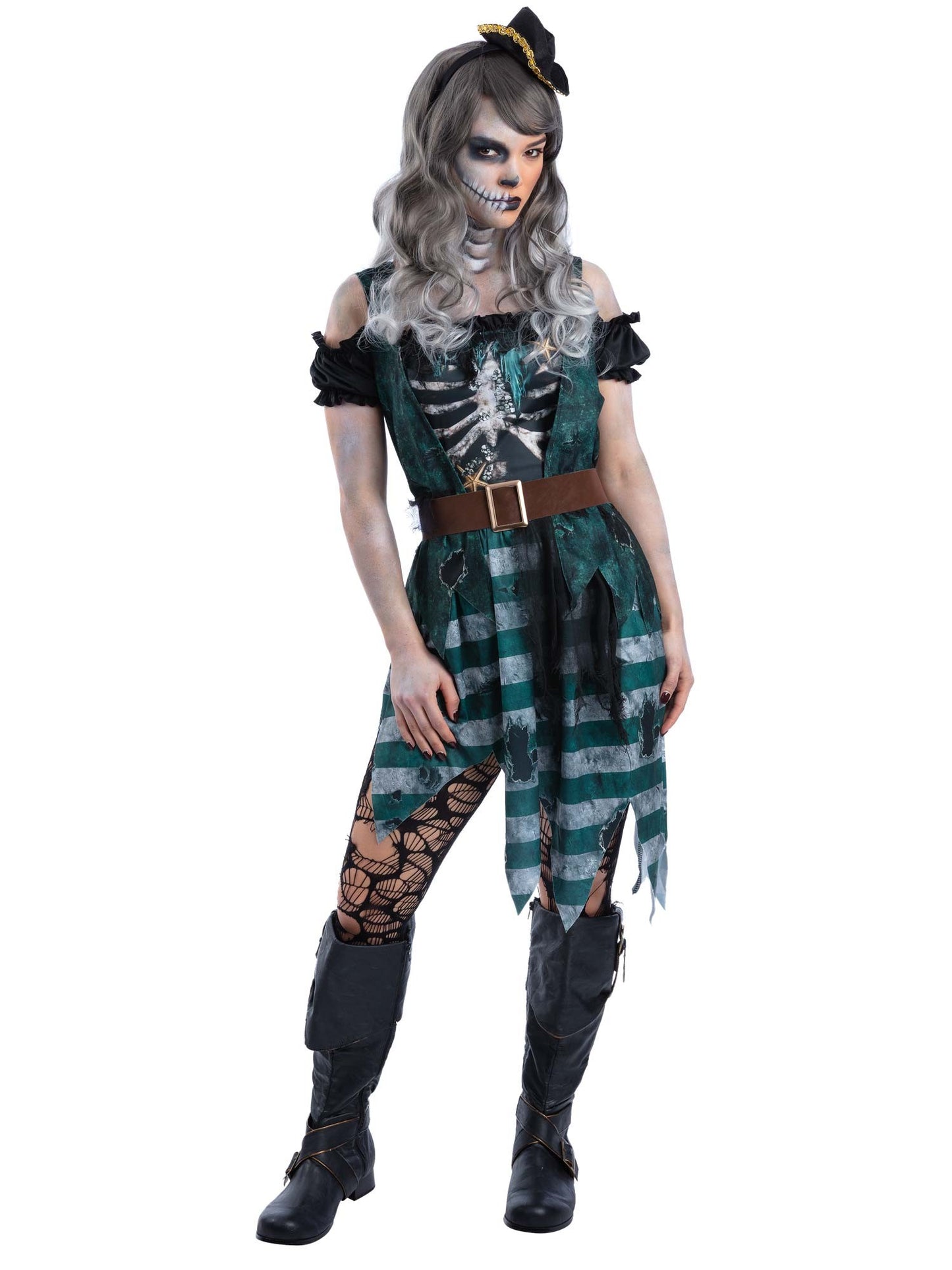 Skeleton Pirate Buccaneer Costume Wholesale