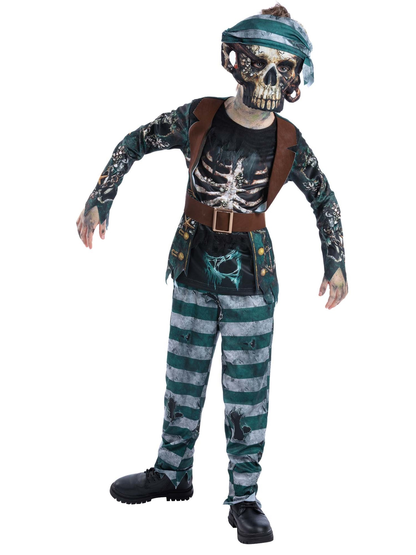Skeleton Pirate Deck Hand Costume Wholesale