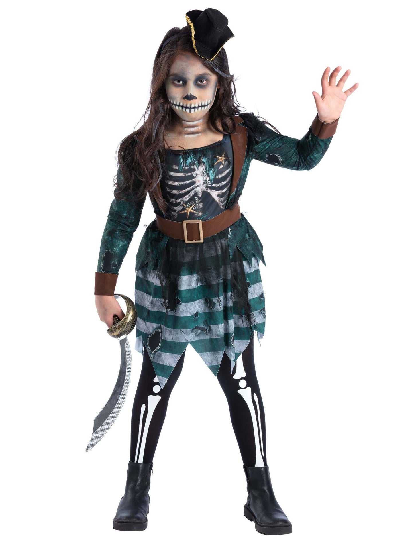 Skeleton Pirate Maiden Costume Wholesale