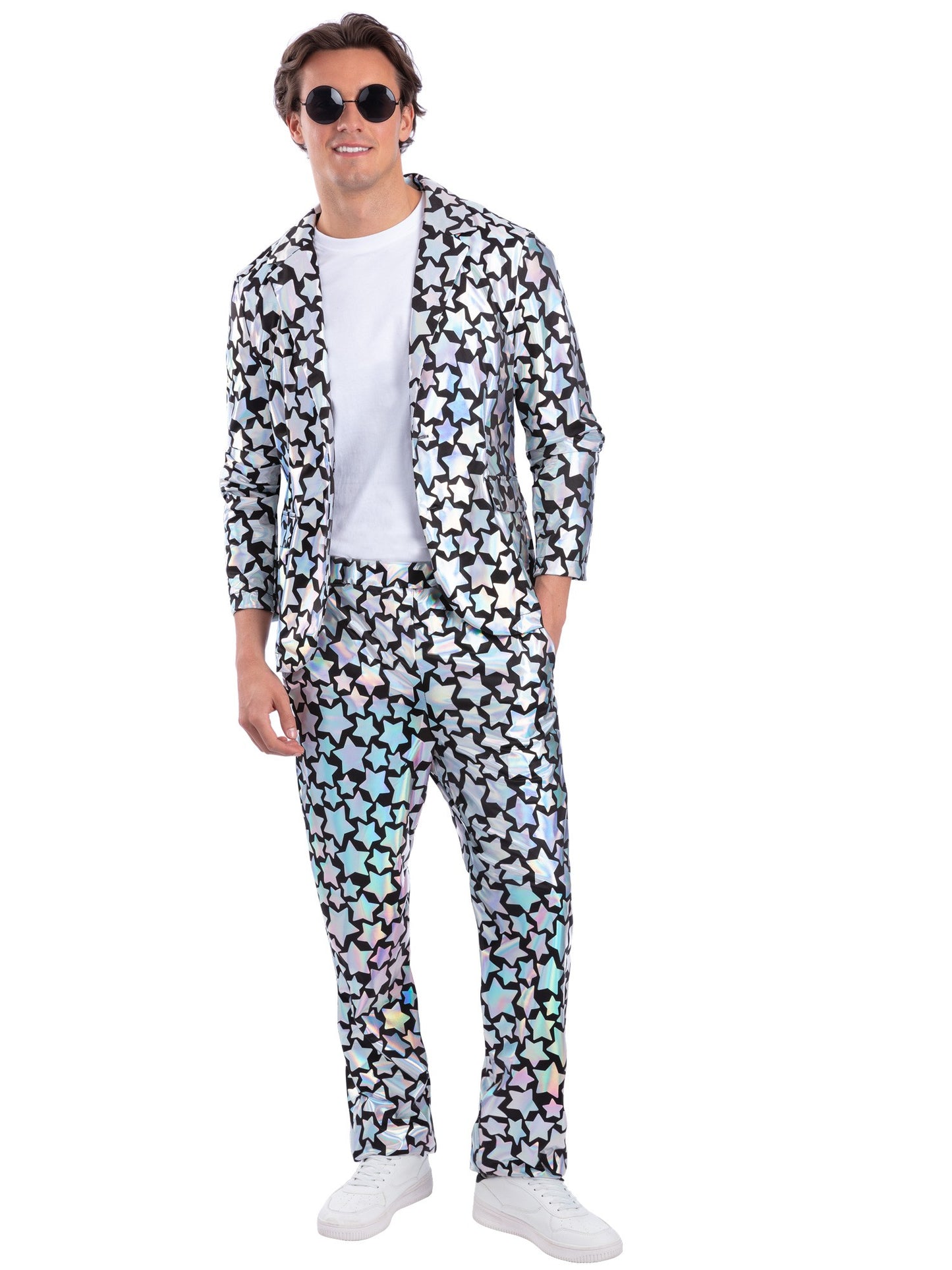 Star Gazer Jacket, Holographic Iridescent Wholesale