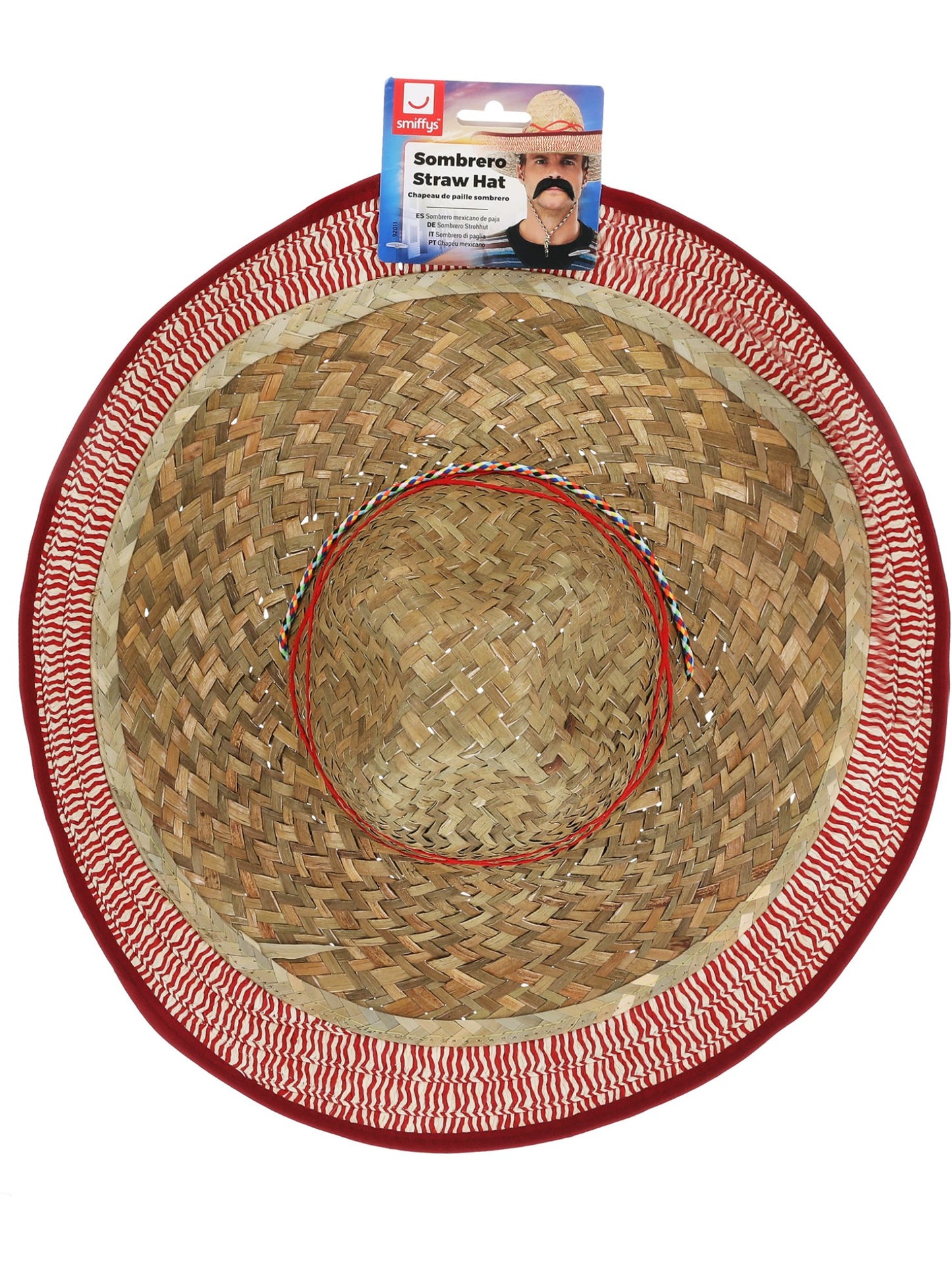 Sombrero Straw Hat, Brown Wholesale