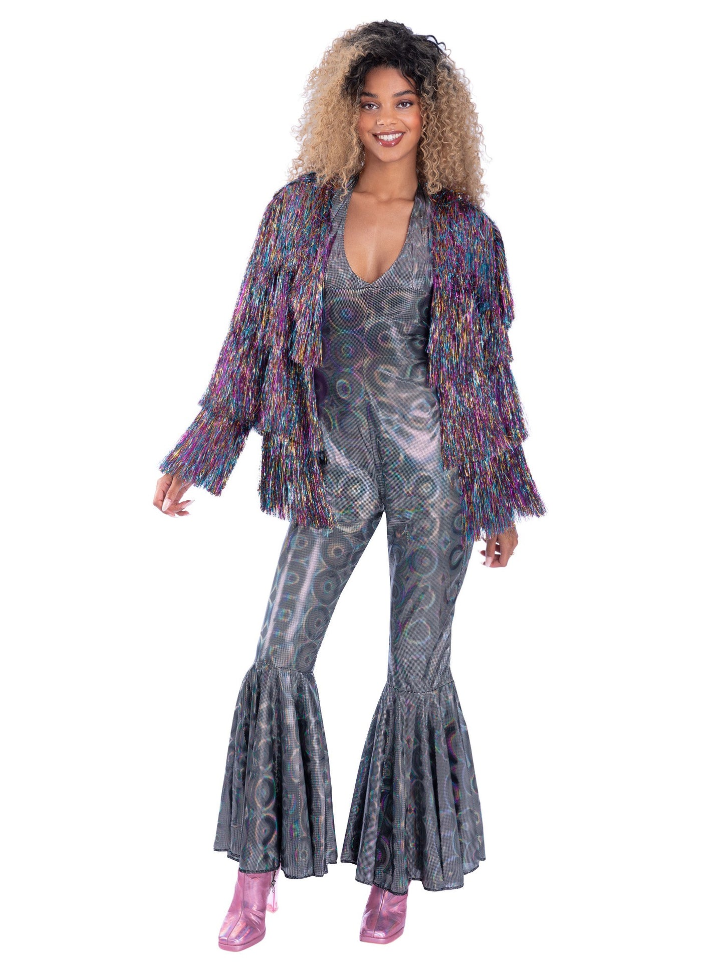 Fever Tinsel Festival Jacket, Rainbow Dreams Wholesale