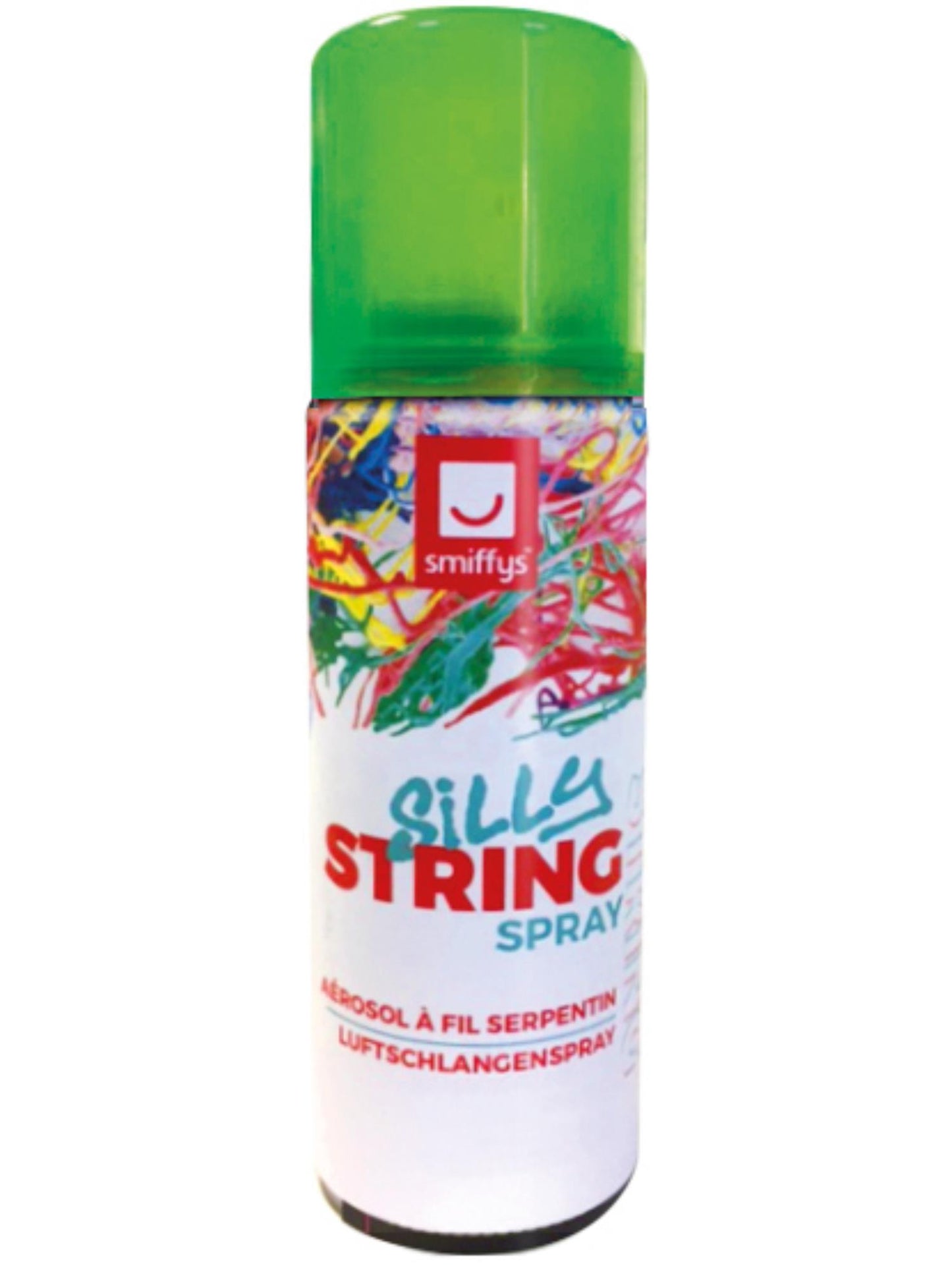 Aerosol lanza serpentina, colores surtidos, no inflamable, 70ml Per Can, 12