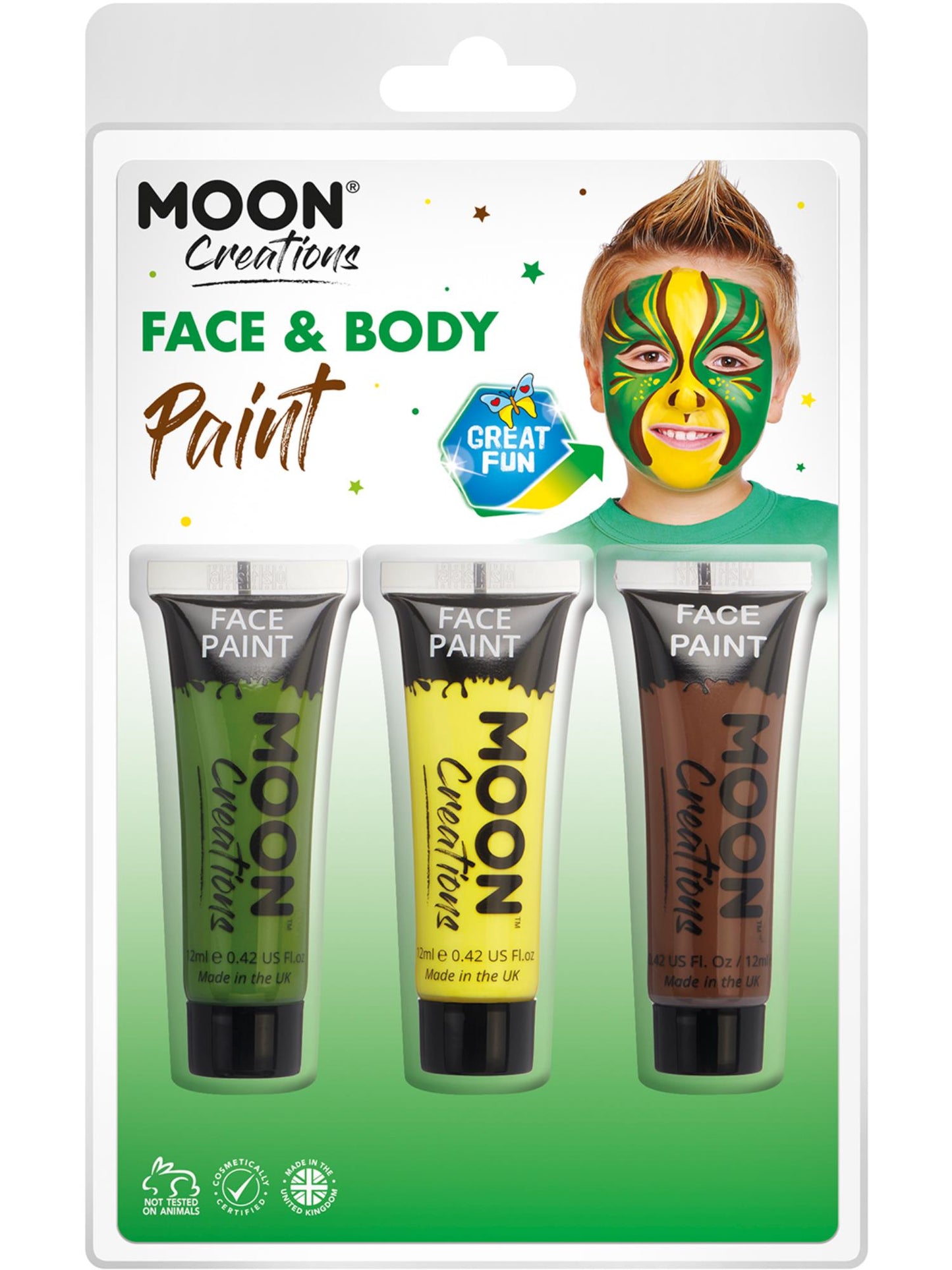 Moon Creations Face & Body Paint, Wholesale