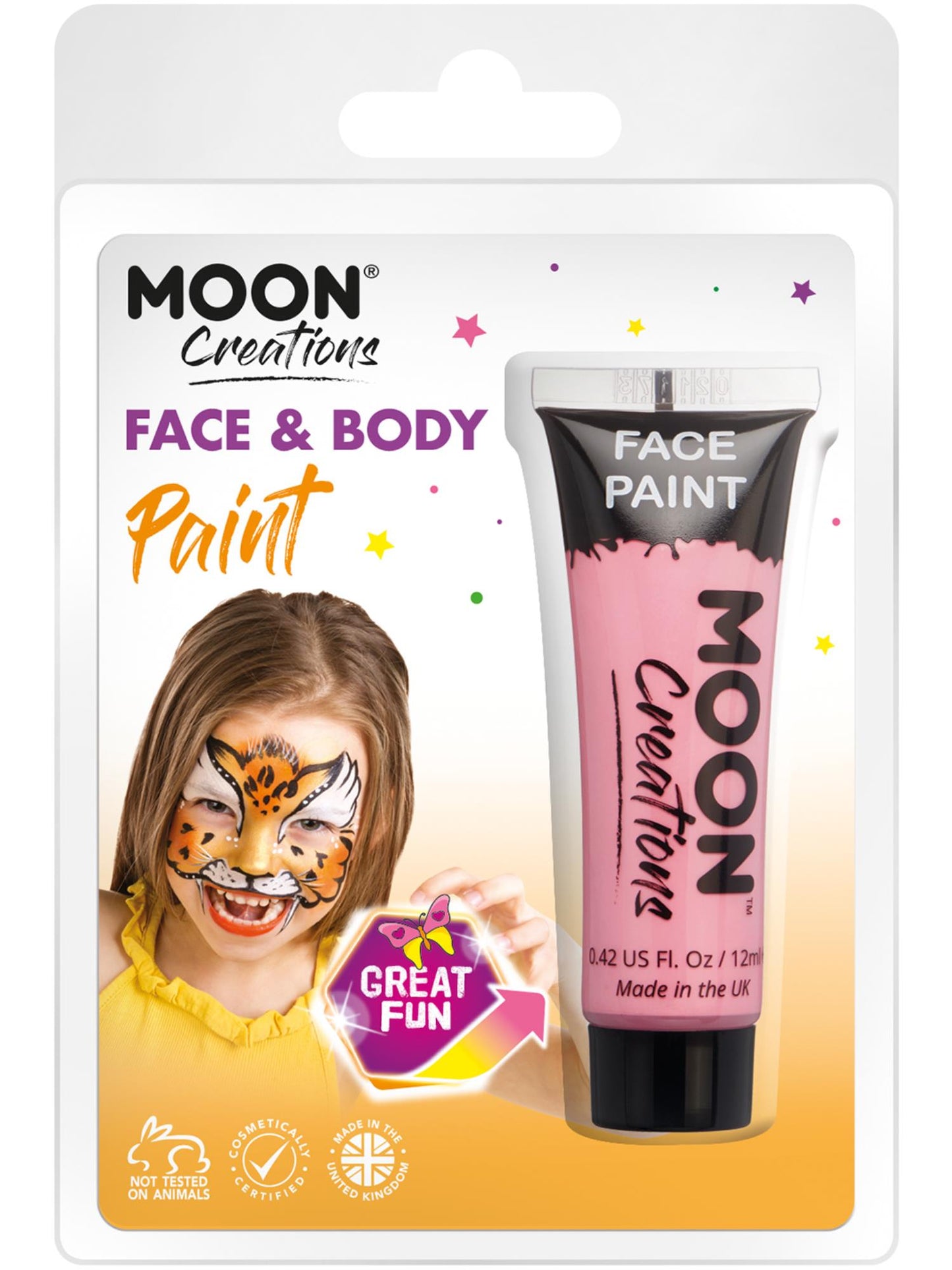 Moon Creations Face & Body Paint, Pink Wholesale
