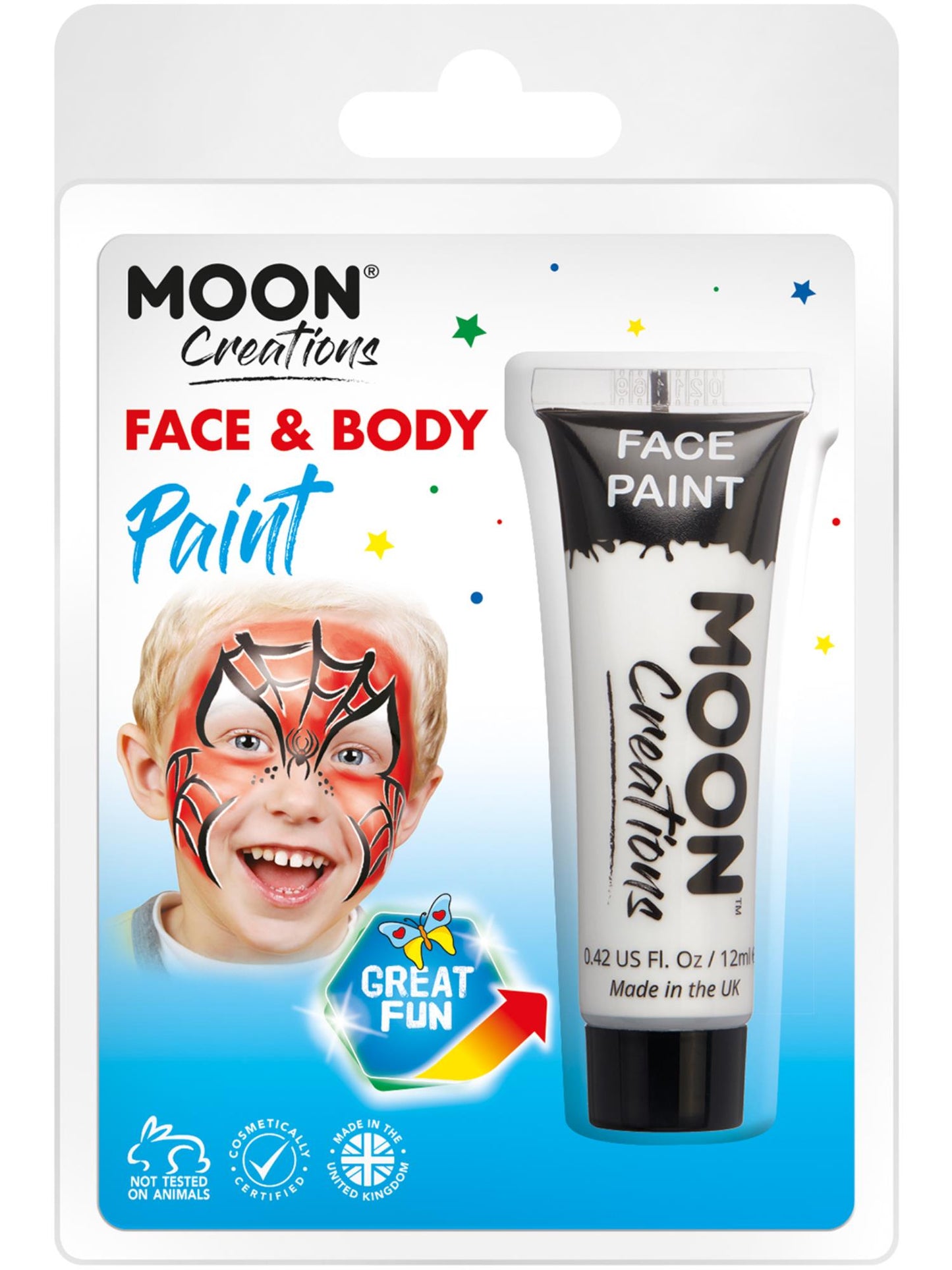Moon Creations Face & Body Paint, White Wholesale