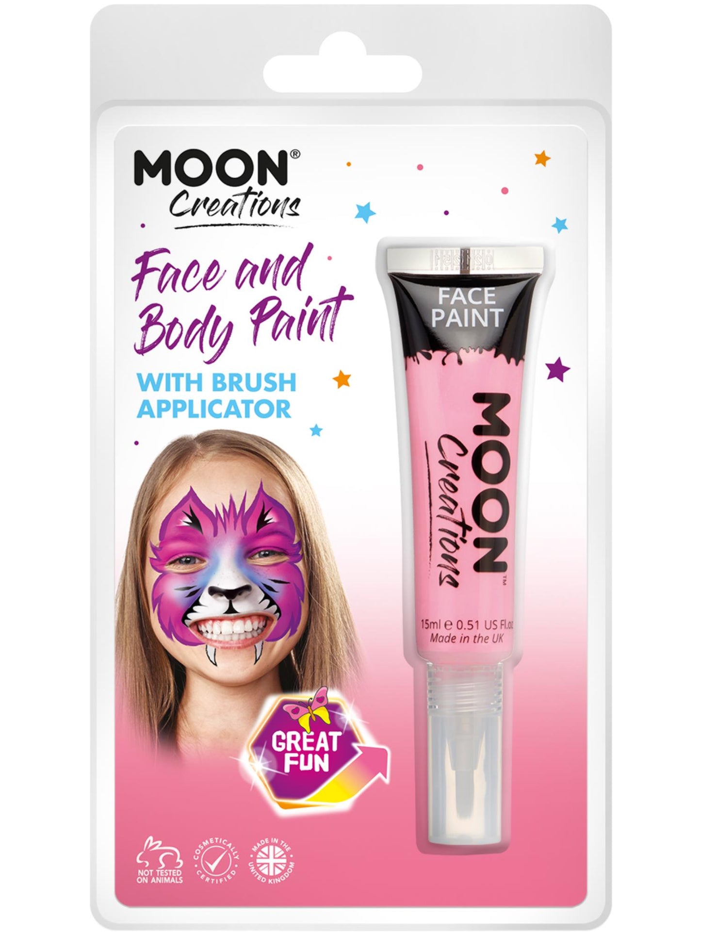 Moon Creations Face & Body Paints, Pink Wholesale