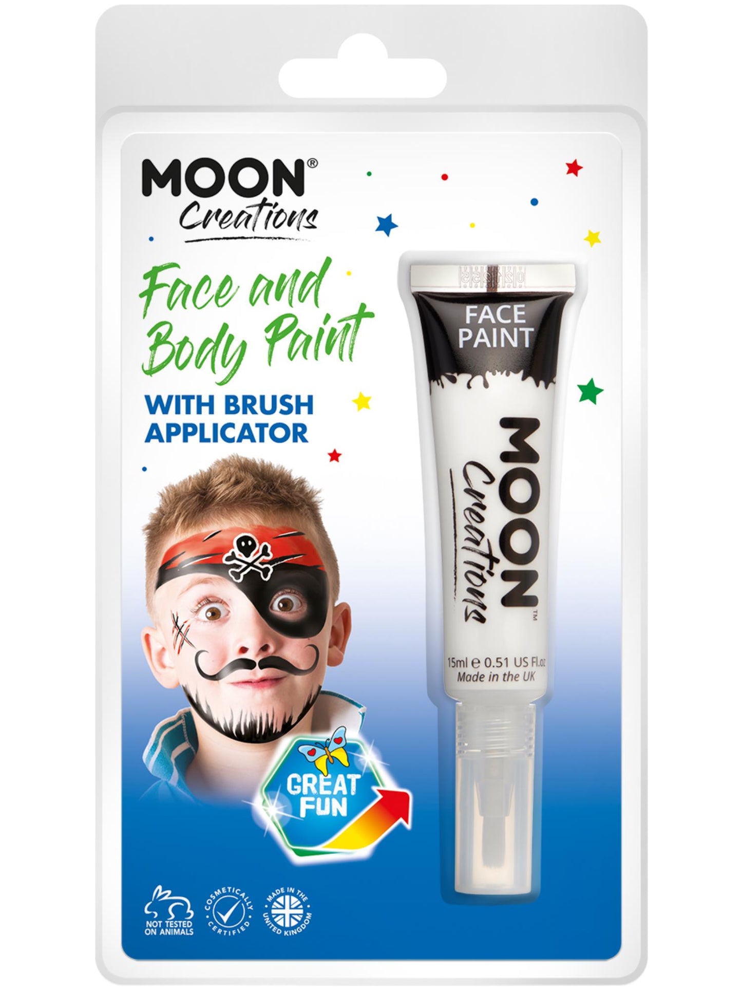 Moon Creations Face & Body Paints, White Wholesale