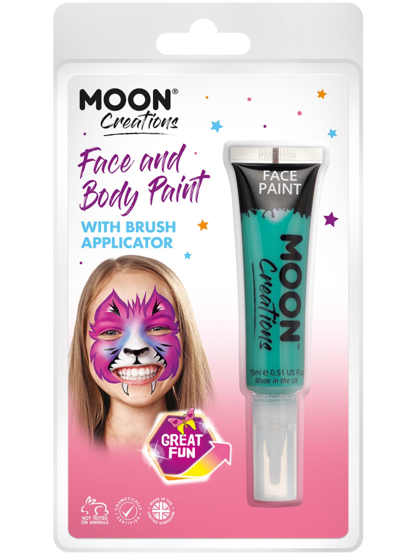 Moon Creations Face & Body Paints, Turquoise Wholesale