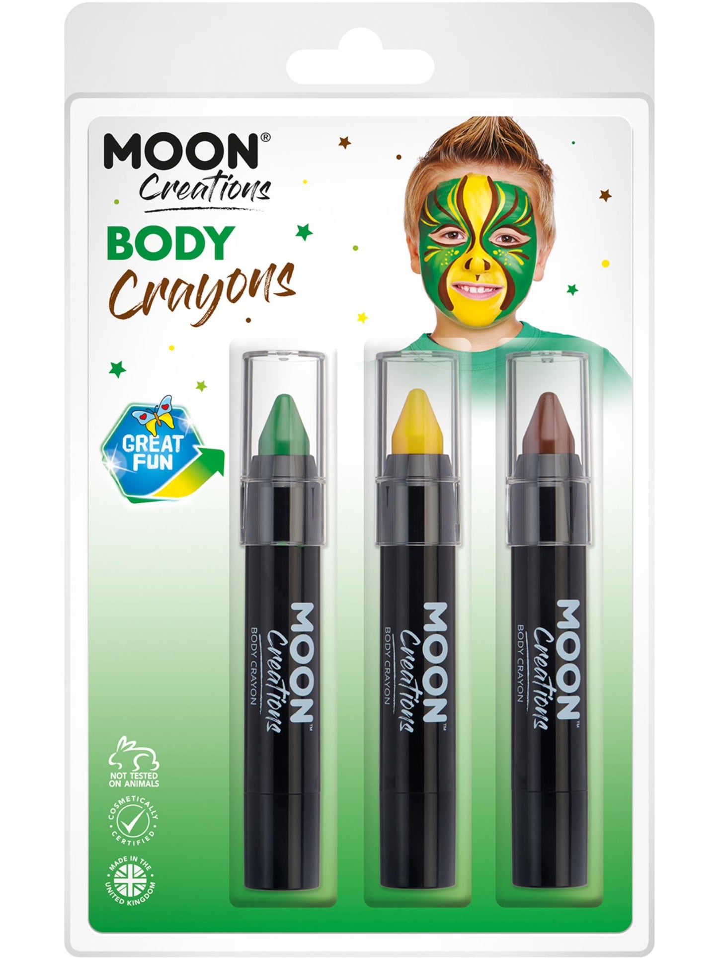 Moon Creations Body Crayons, Wholesale