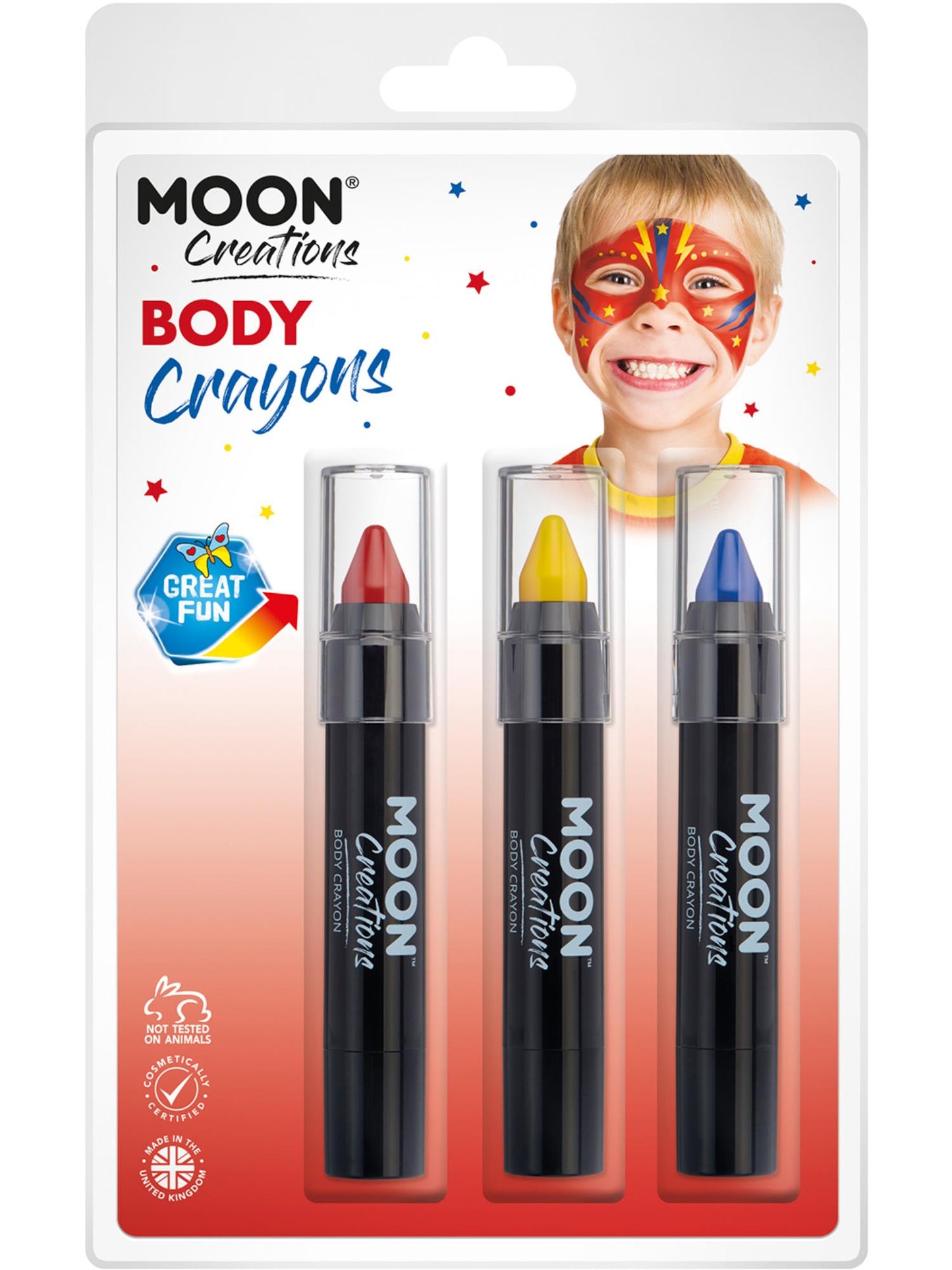 Moon Creations Body Crayons, Wholesale