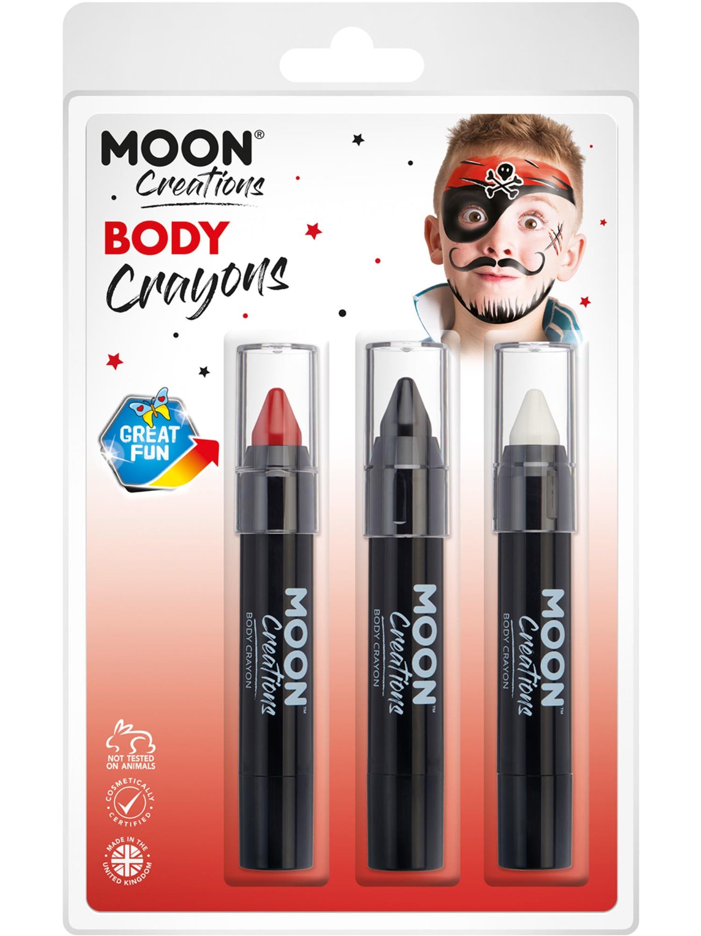 Moon Creations Body Crayons, Wholesale