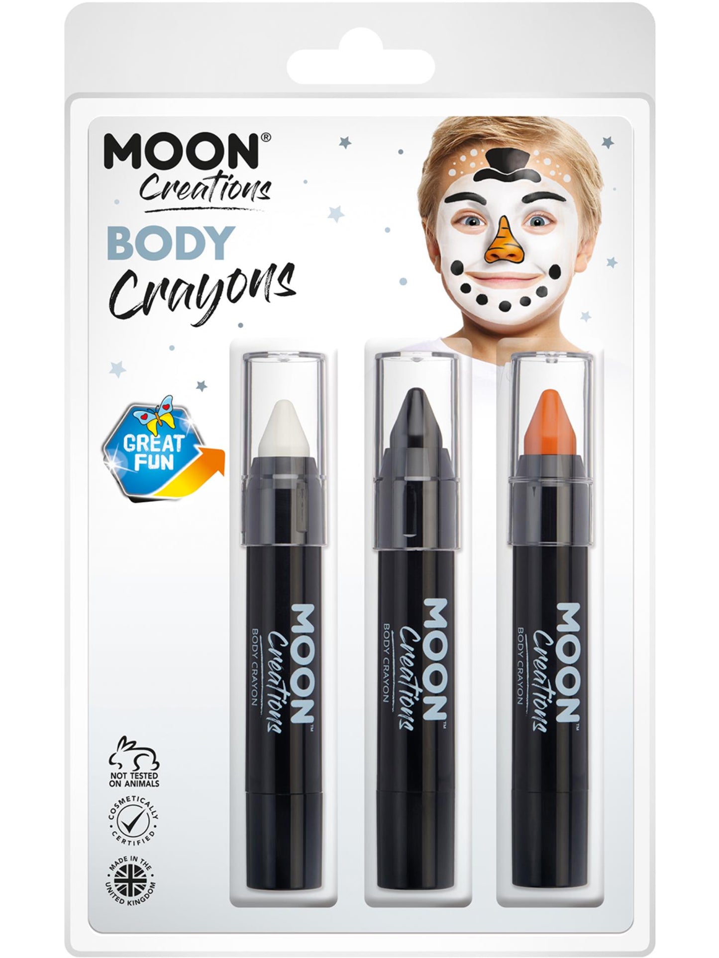 Moon Creations Body Crayons, Wholesale