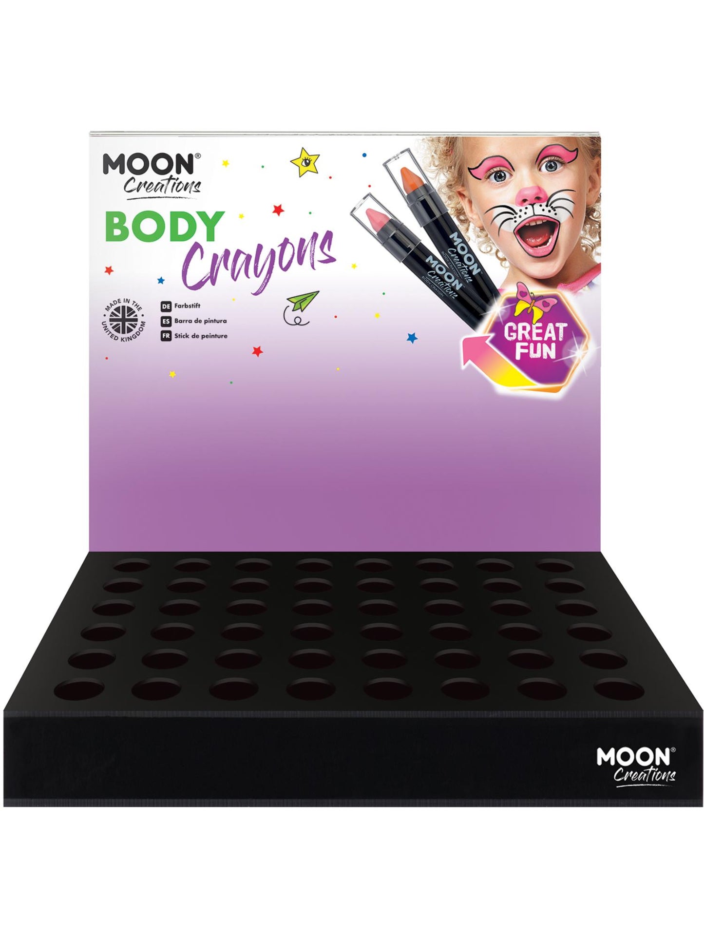 Moon Creations Body Crayons, Wholesale
