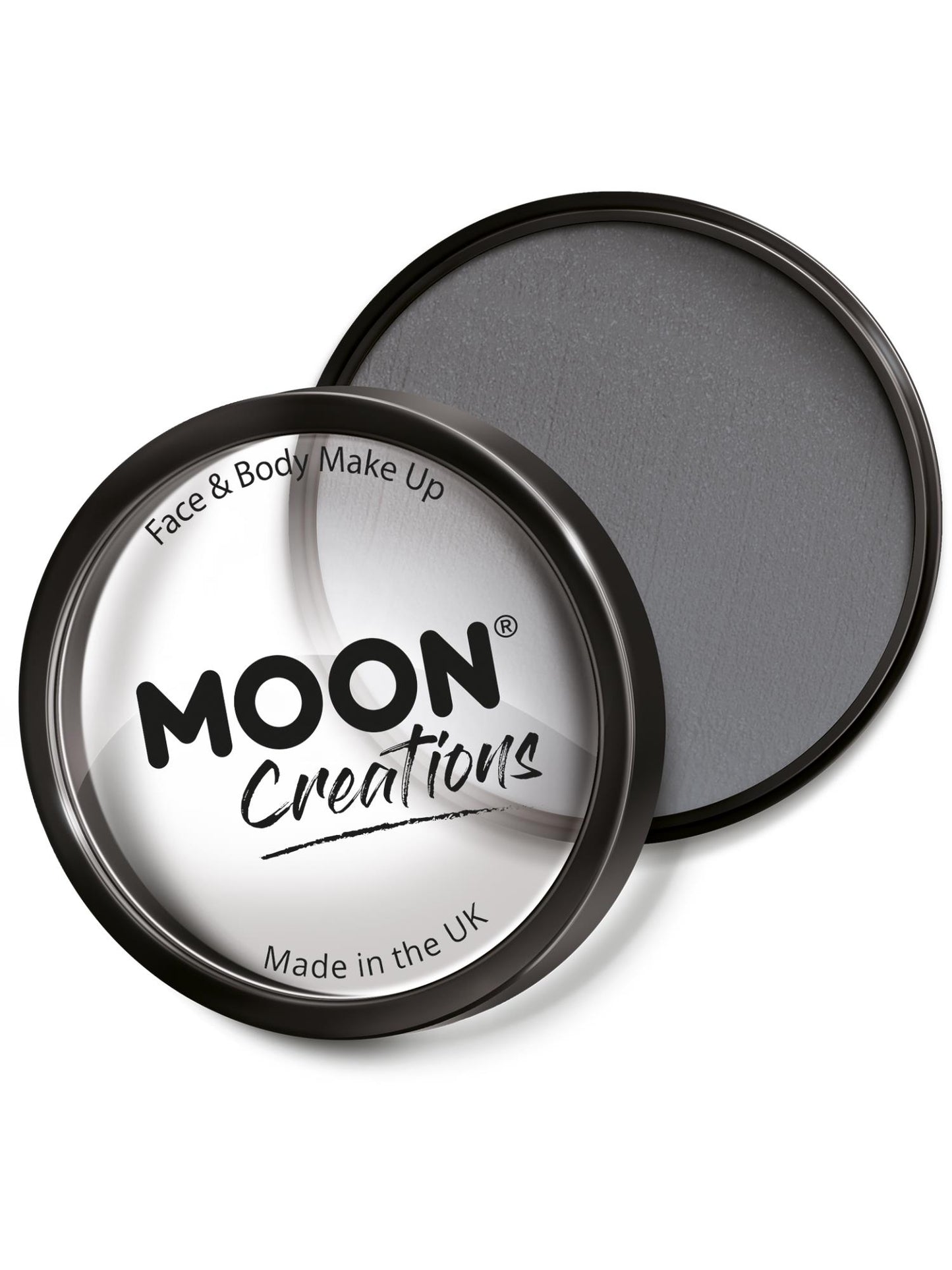 Moon Creations Pro Face Paint Cake Pot, Dark Grey Wholesale