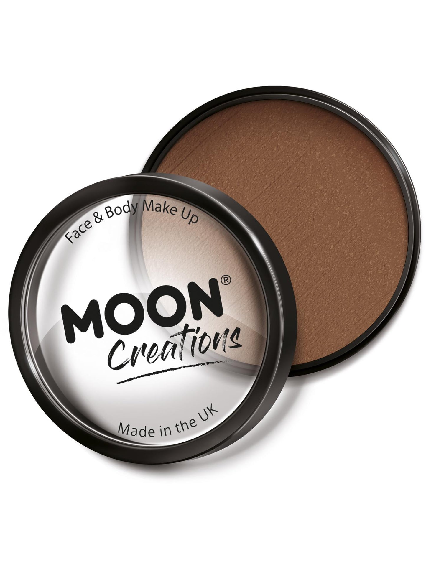 Moon Creations Pro Face Paint Cake Pot, Mid Brown Wholesale
