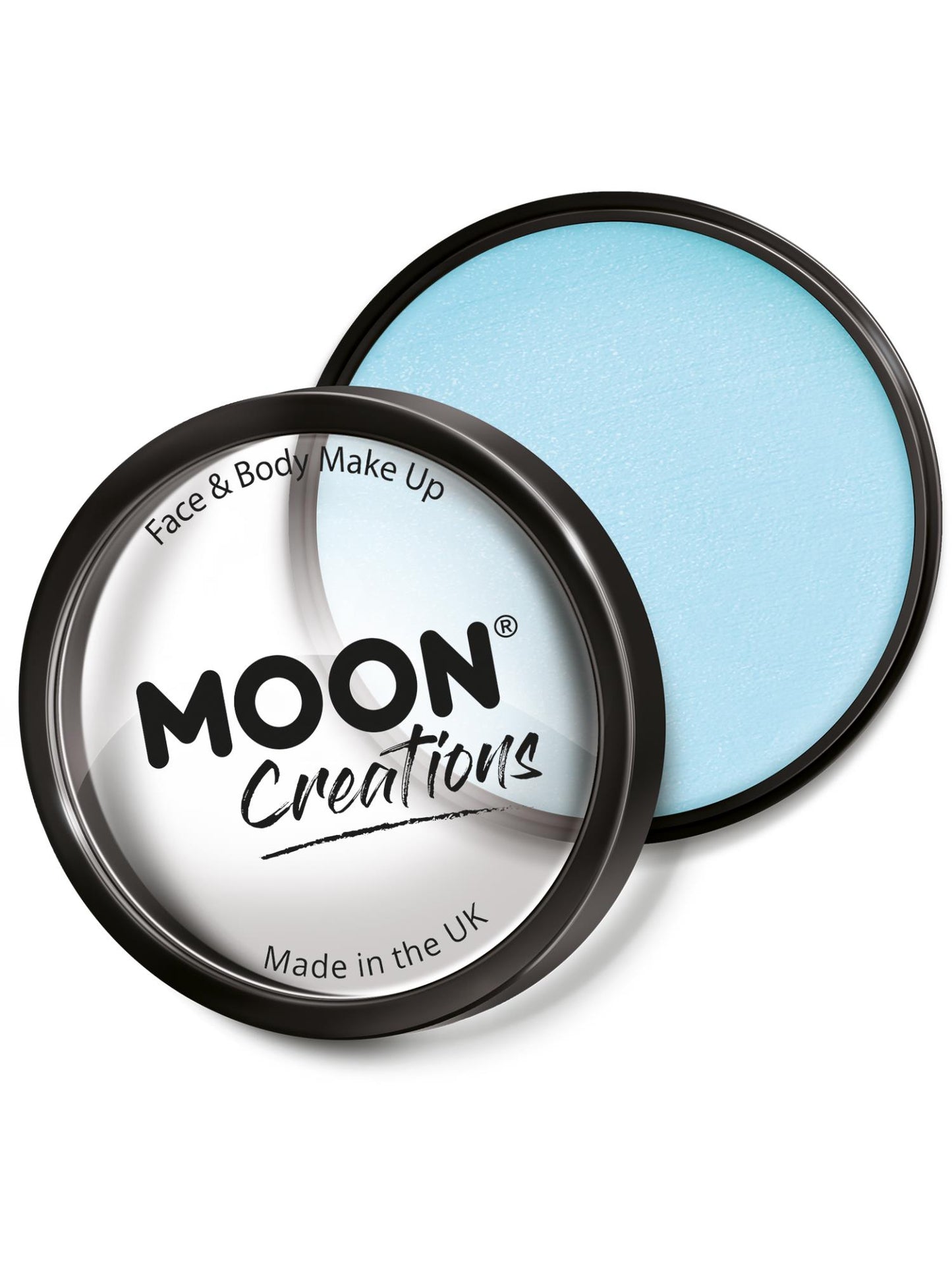 Moon Creations Pro Face Paint Cake Pot, Light Blue Wholesale