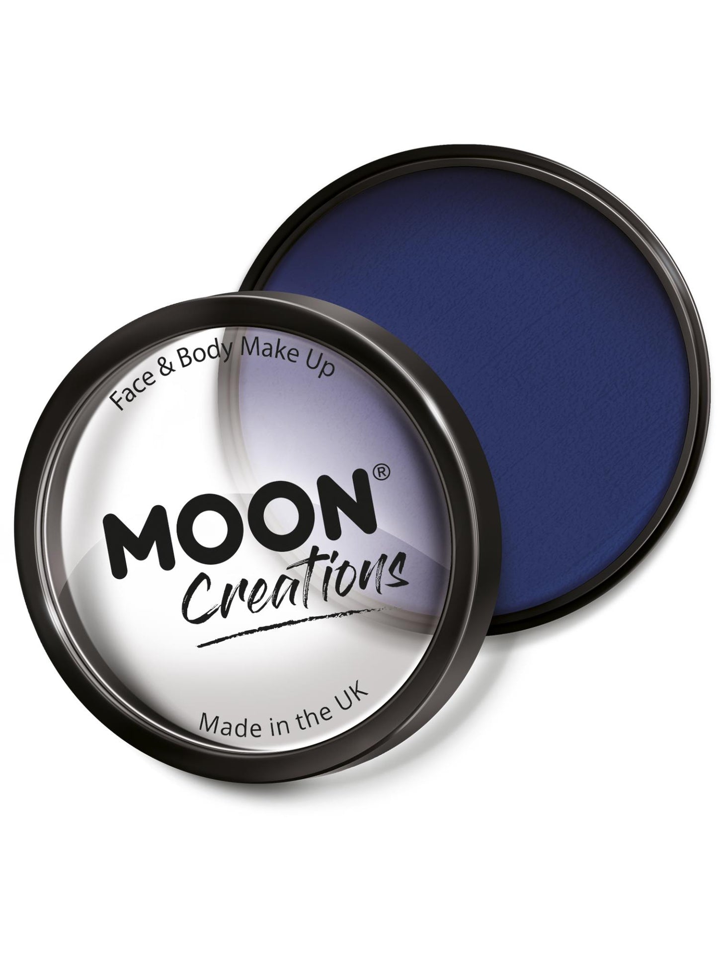 Moon Creations Pro Face Paint Cake Pot, Dark Blue Wholesale