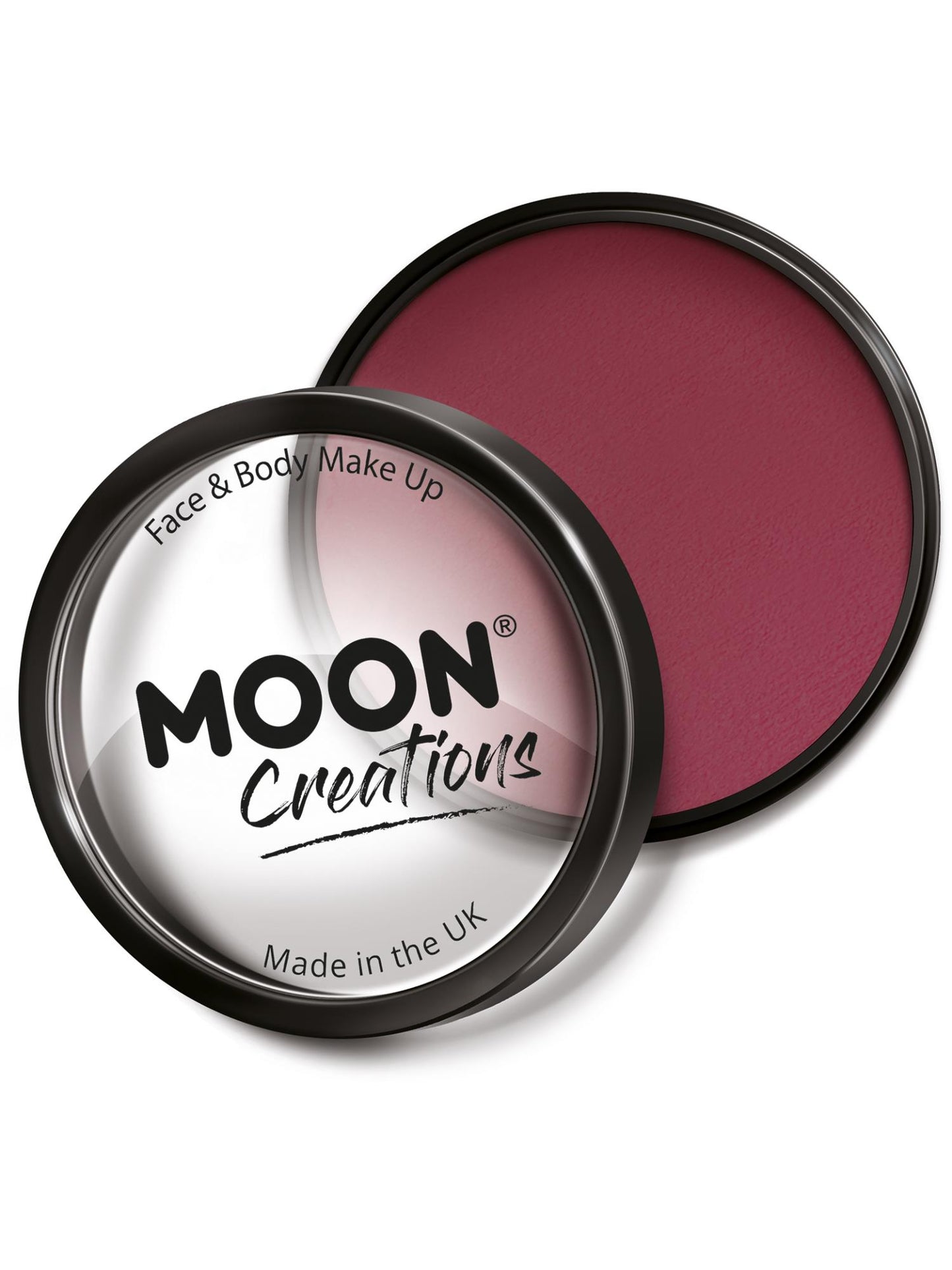 Moon Creations Pro Face Paint Cake Pot, Dark Pink Wholesale