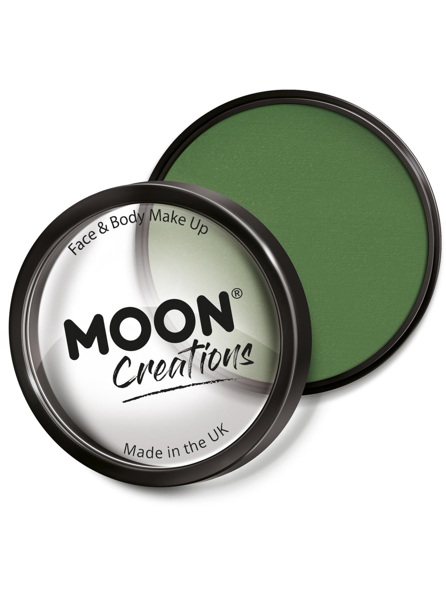 Moon Creations Pro Face Paint Cake Pot,Grass Green Wholesale