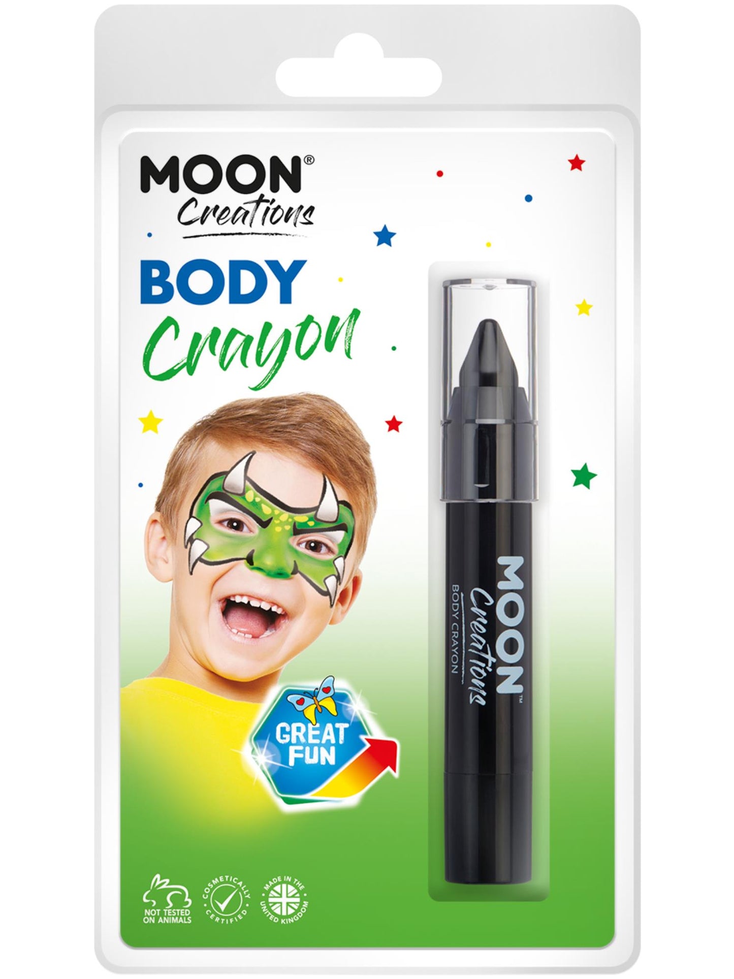 Moon Creations Body Crayons, Black Wholesale
