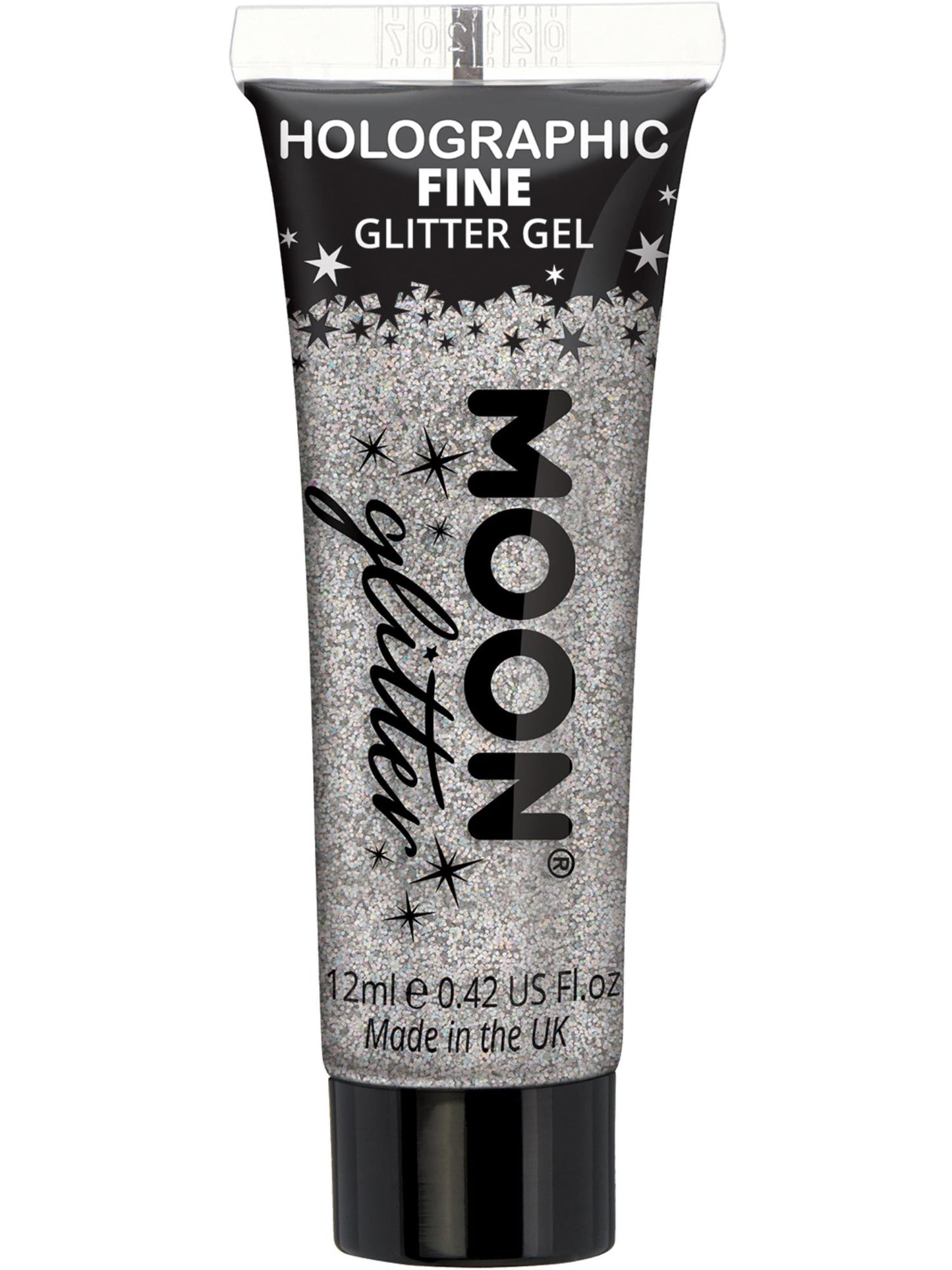 Moon Glitter Holographic Fine Glitter Gel, Silver Wholesale