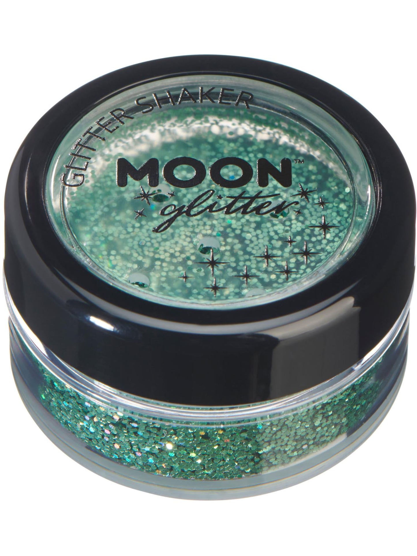Moon Glitter Holographic Glitter Shakers, Green Wholesale