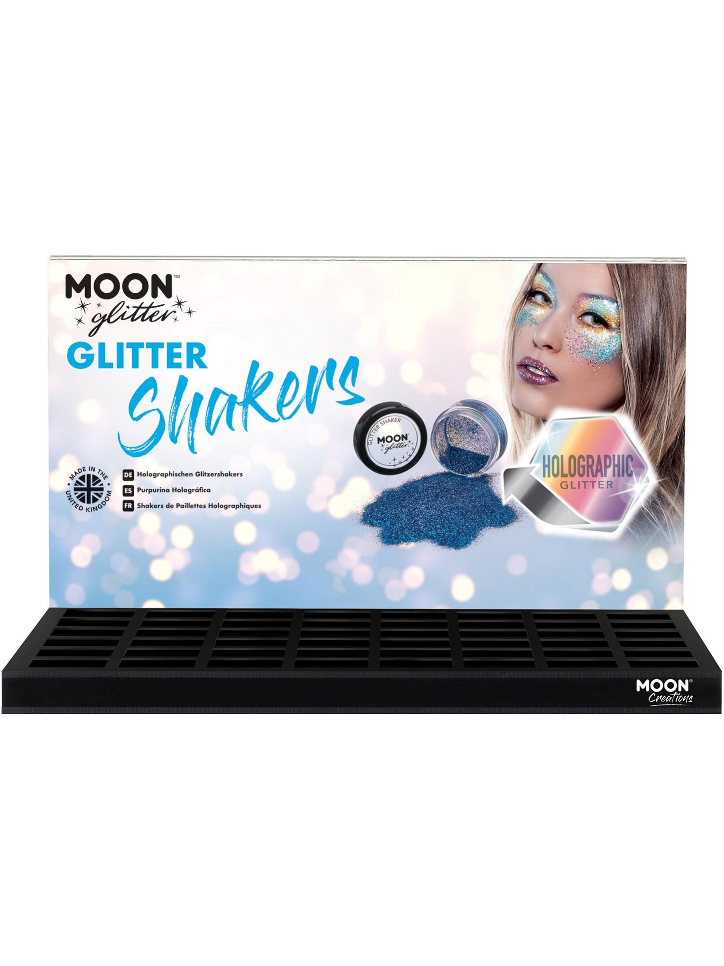Moon Glitter Holographic Glitter Shakers, Wholesale