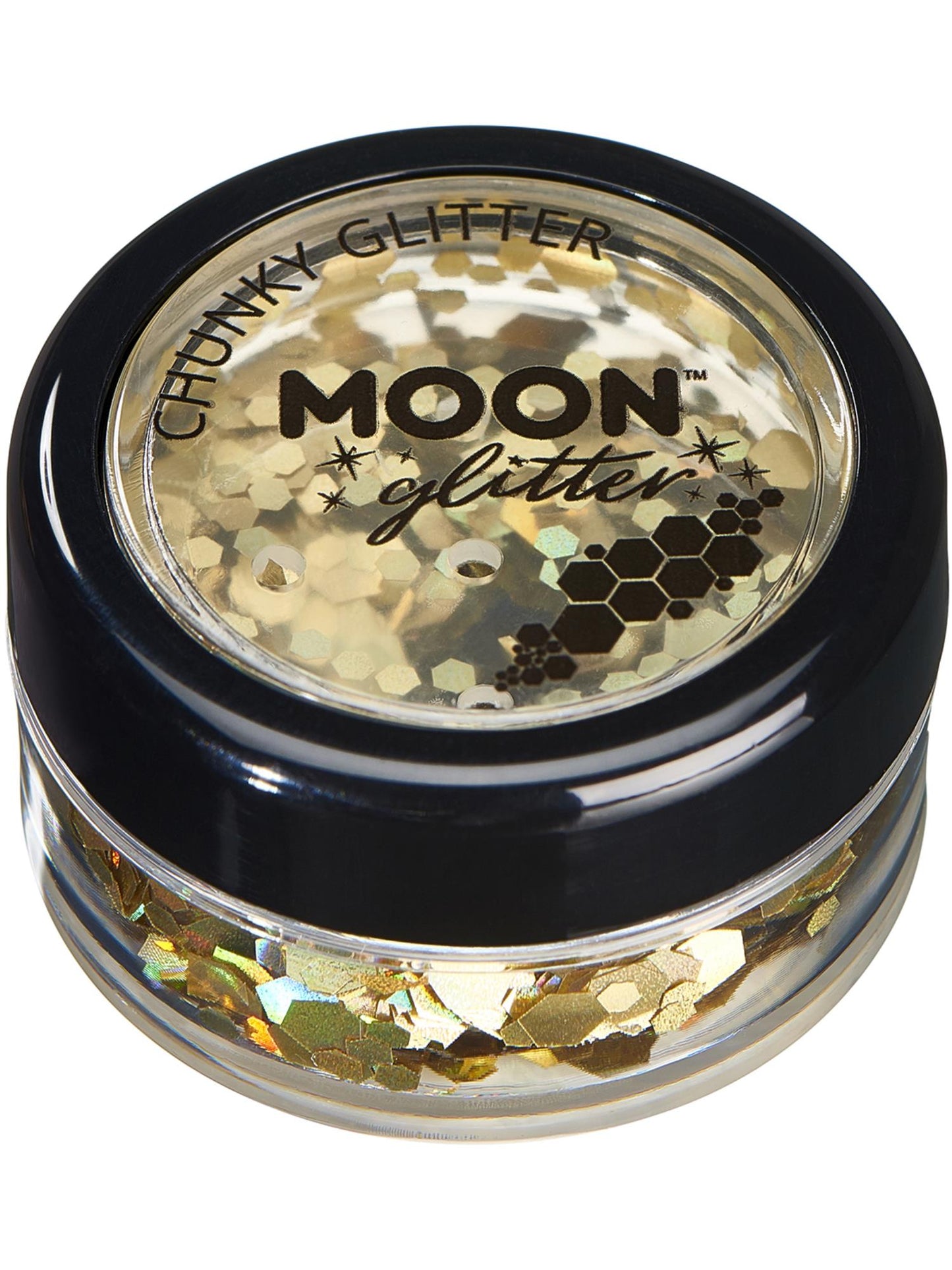 Moon Glitter Holographic Chunky Glitter, Gold Wholesale