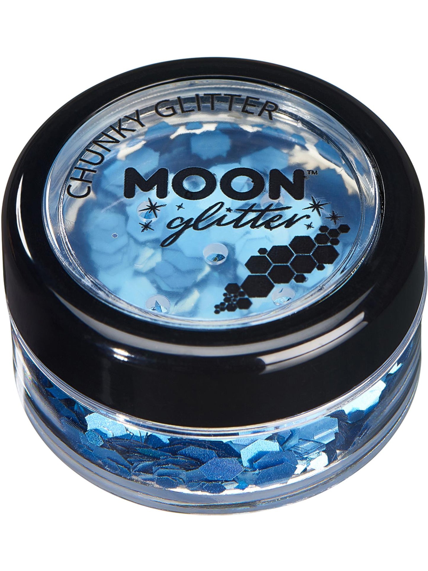Moon Glitter Holographic Chunky Glitter, Blue Wholesale