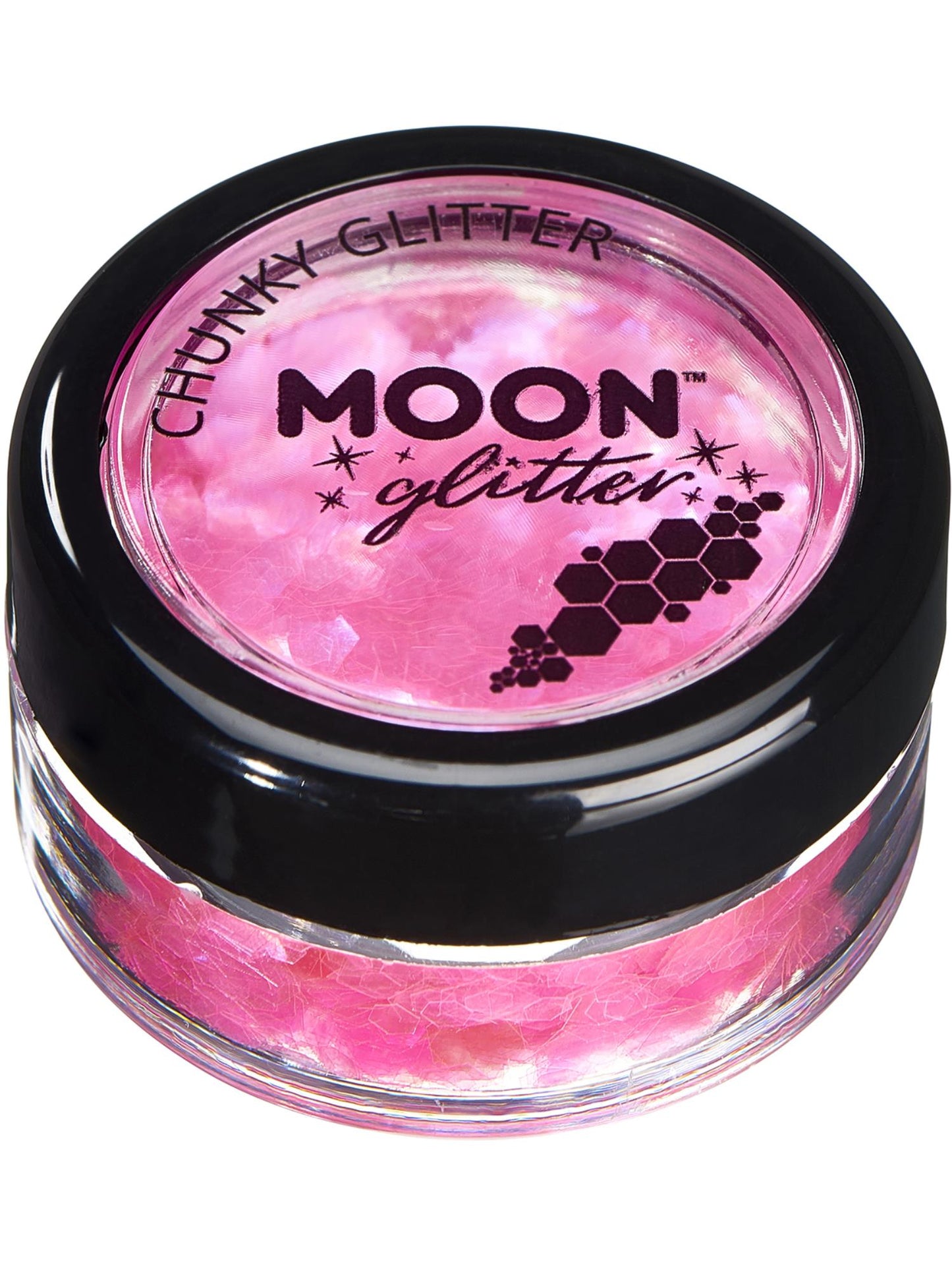 Moon Glitter Iridescent Chunky Glitter, Pink Wholesale
