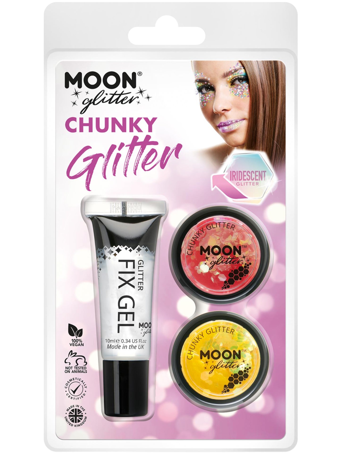 Moon Glitter Iridescent Chunky Glitter, Wholesale