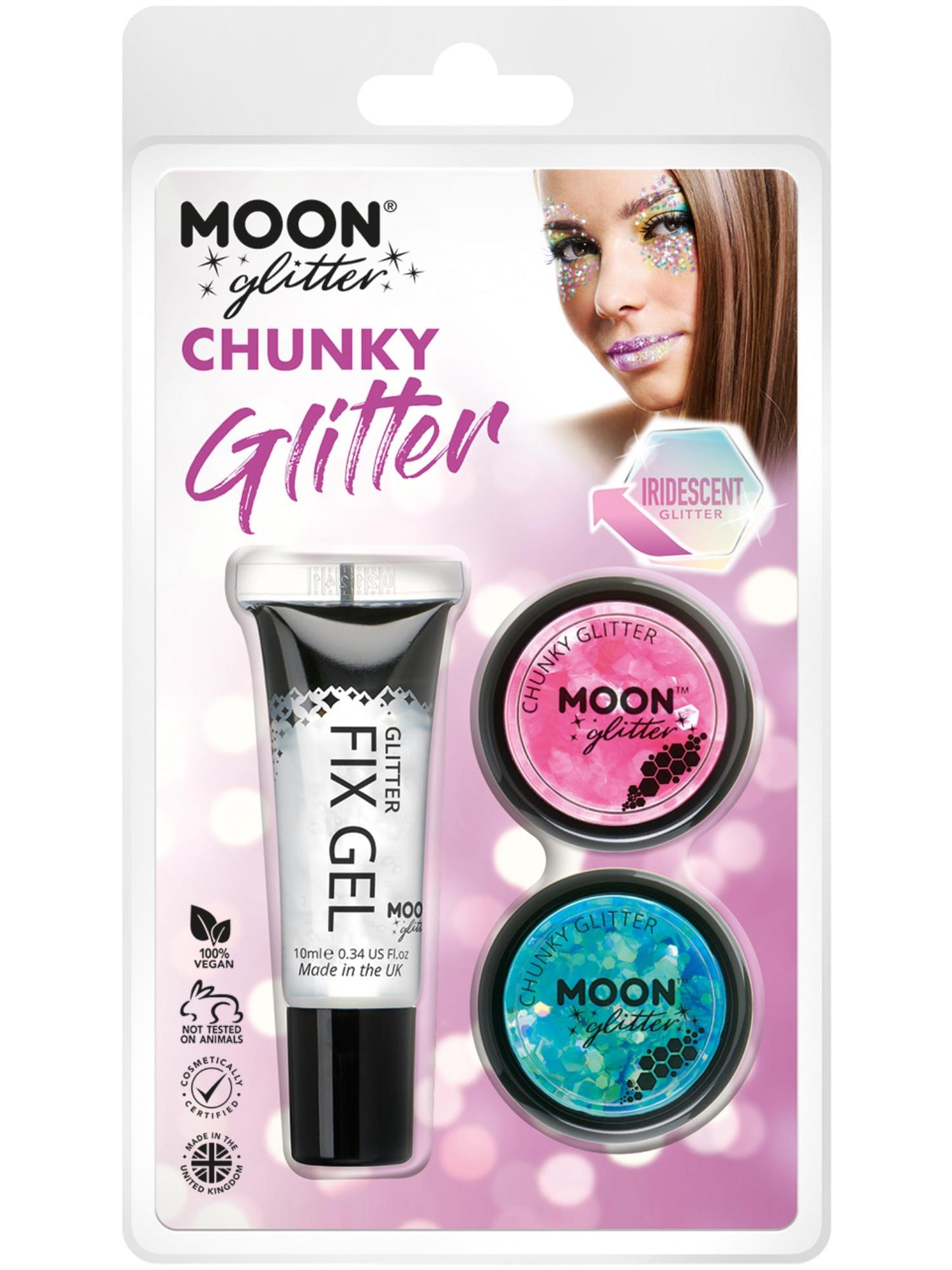 Moon Glitter Iridescent Chunky Glitter, Wholesale