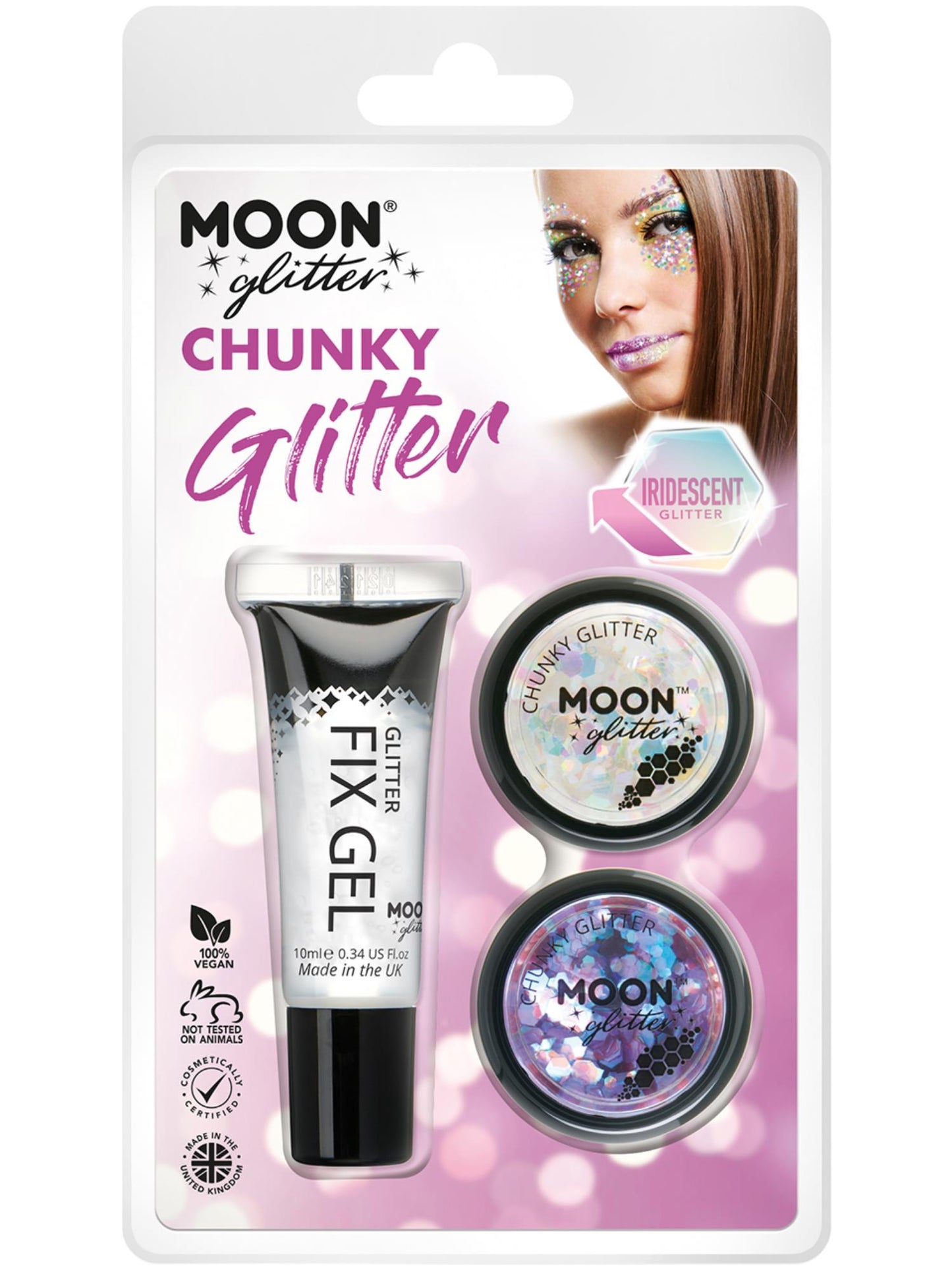Moon Glitter Iridescent Chunky Glitter, Wholesale