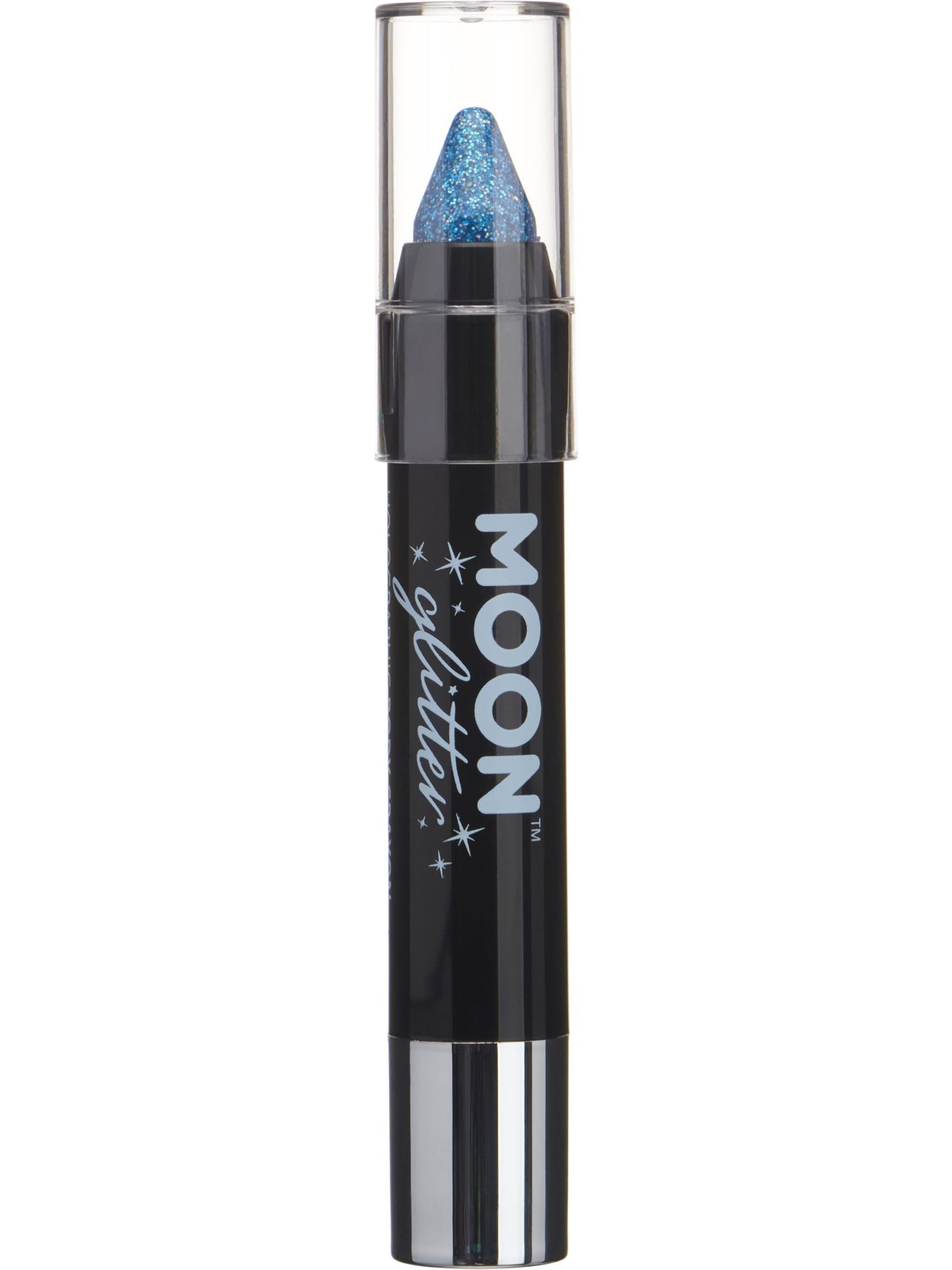 Moon Glitter Holographic Body Crayons, Blue Wholesale