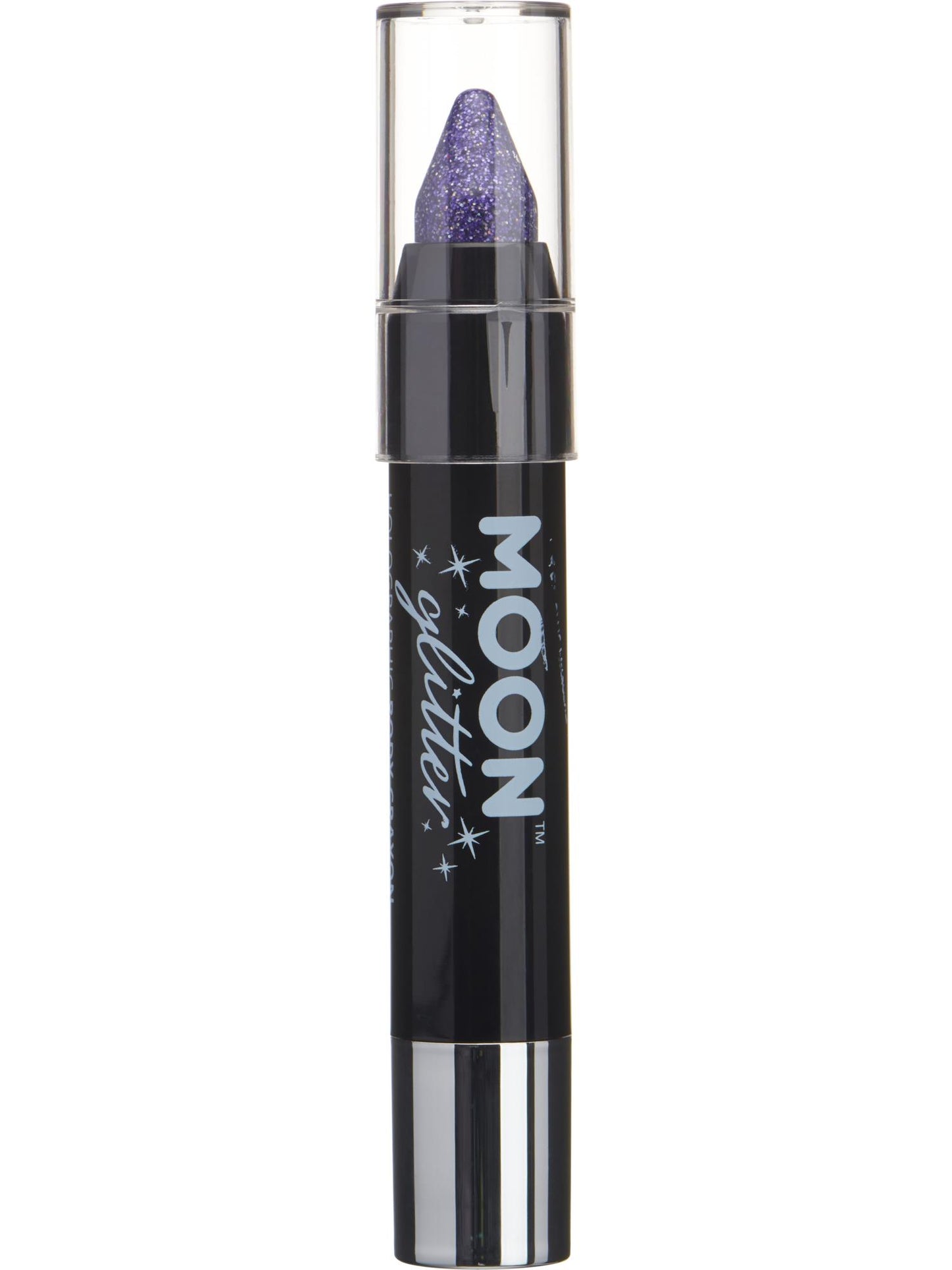 Moon Glitter Holographic Body Crayons, Purple Wholesale