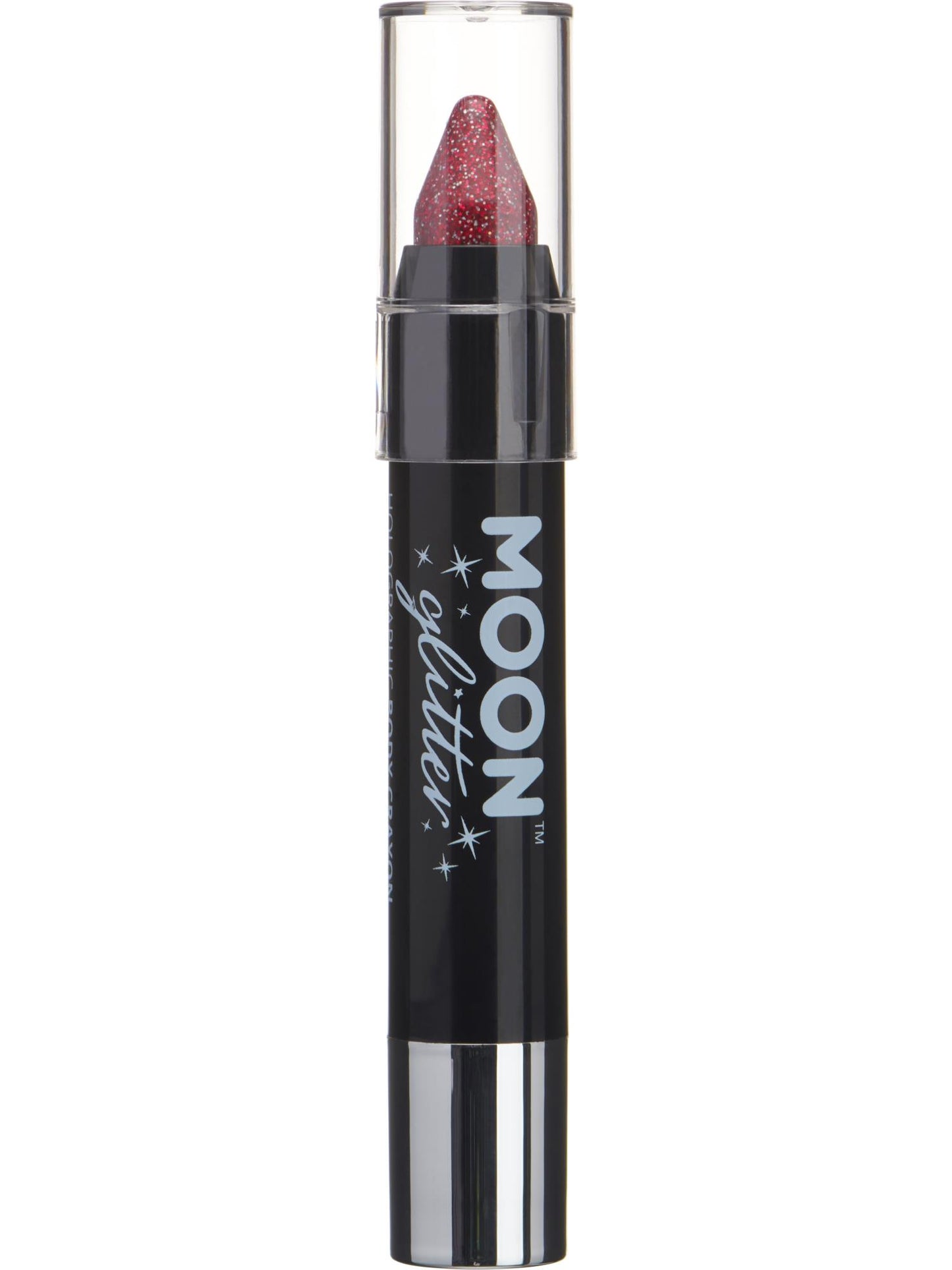 Moon Glitter Holographic Body Crayons, Red Wholesale