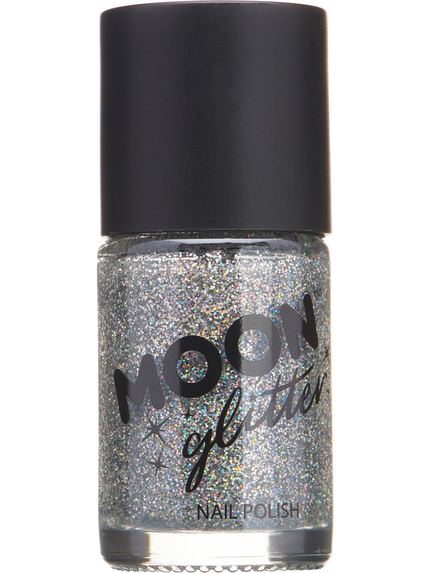 Moon Glitter Holographic Nail Polish, Silver Wholesale